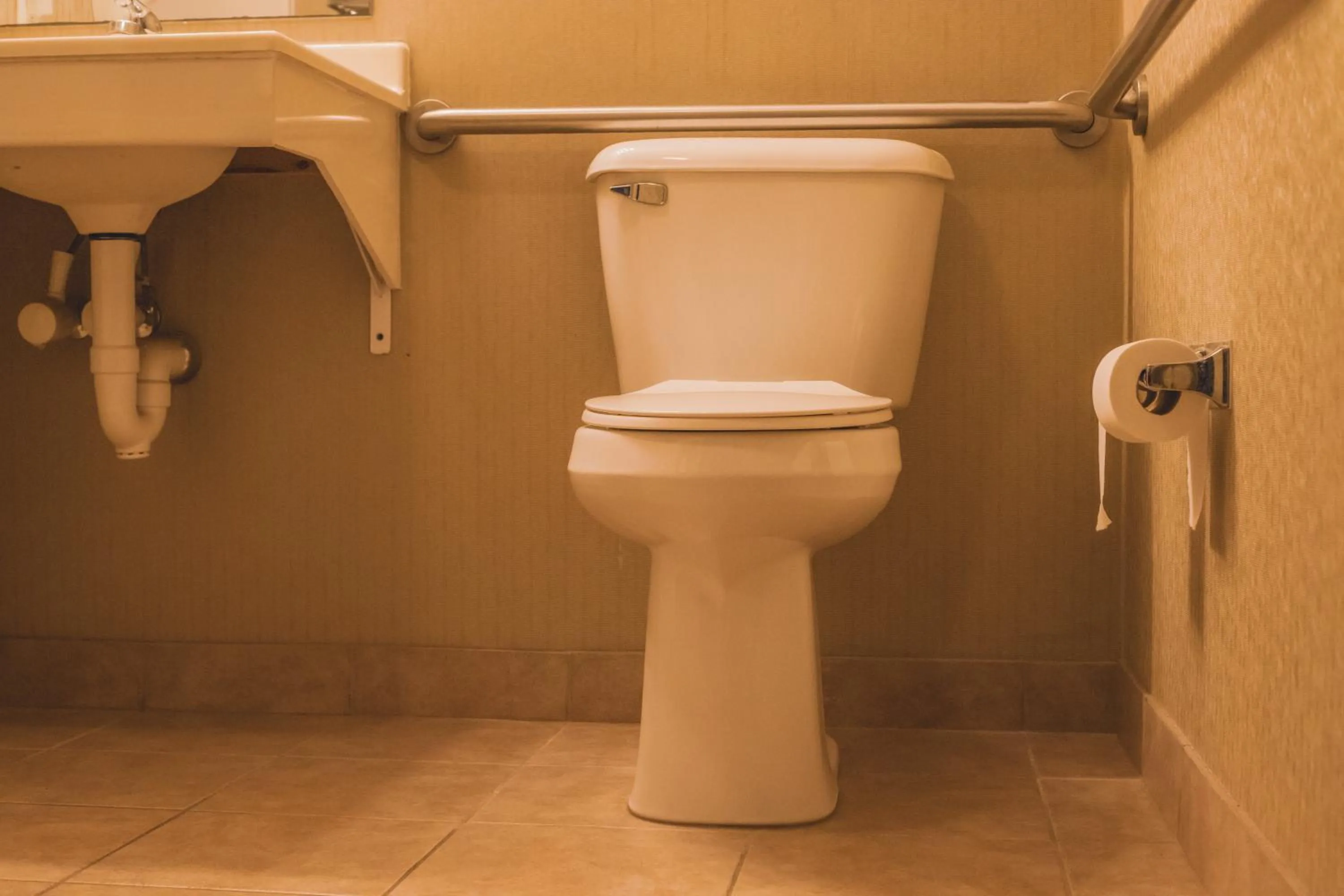 Toilet in Colfax Inn By Marifah