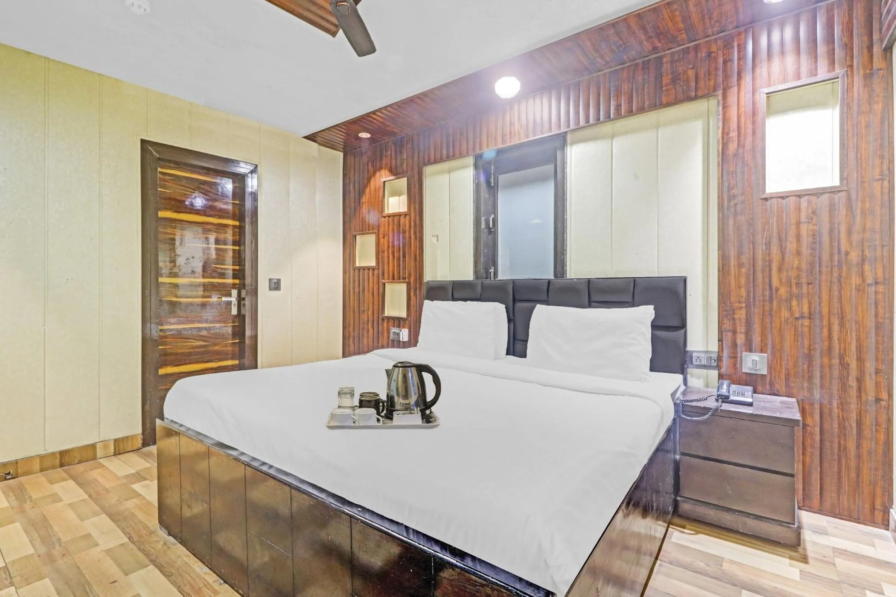 Bedroom, Bed in Townhouse Bhavya Residency