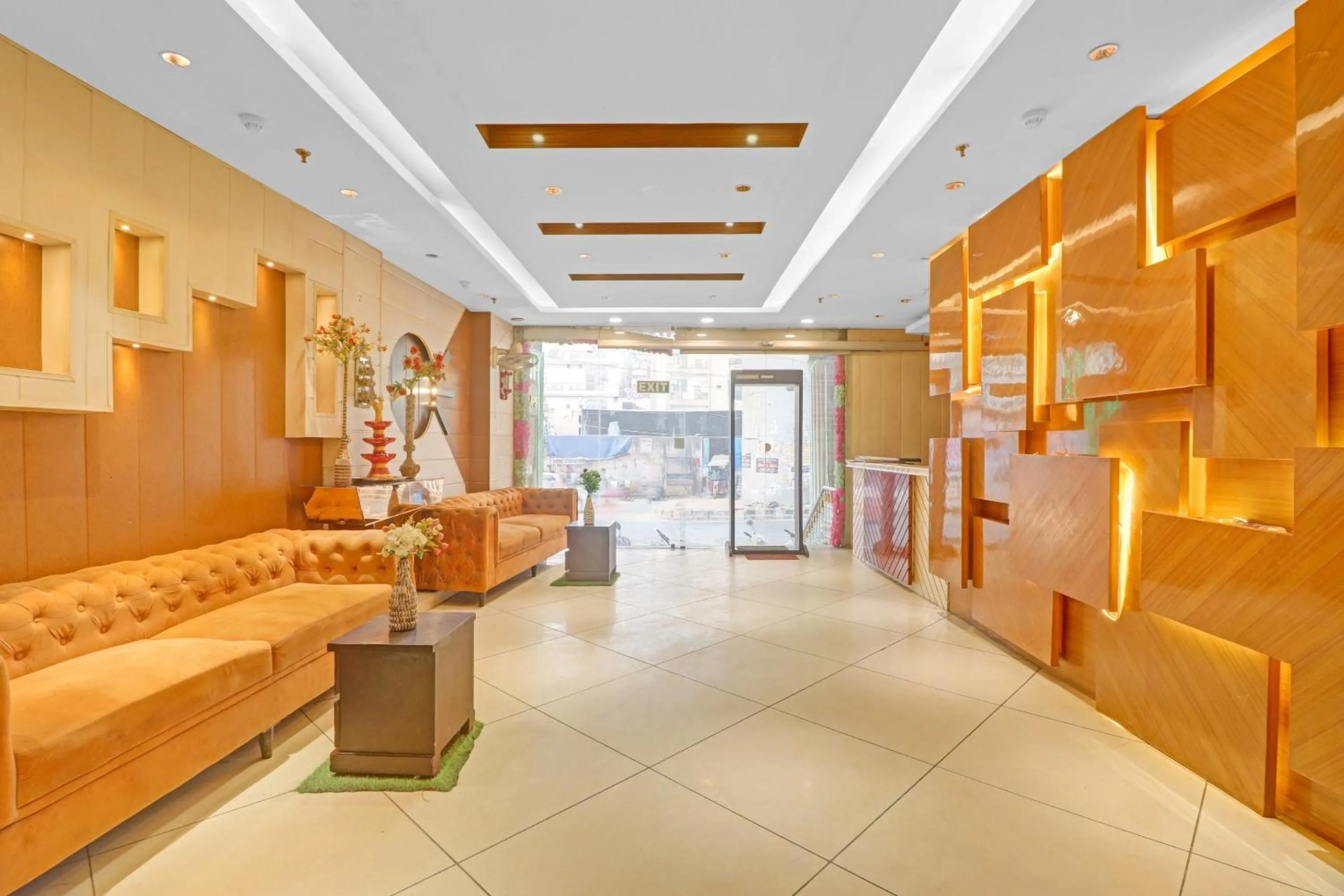 Lobby or reception in Hotel O Bhavya Residency
