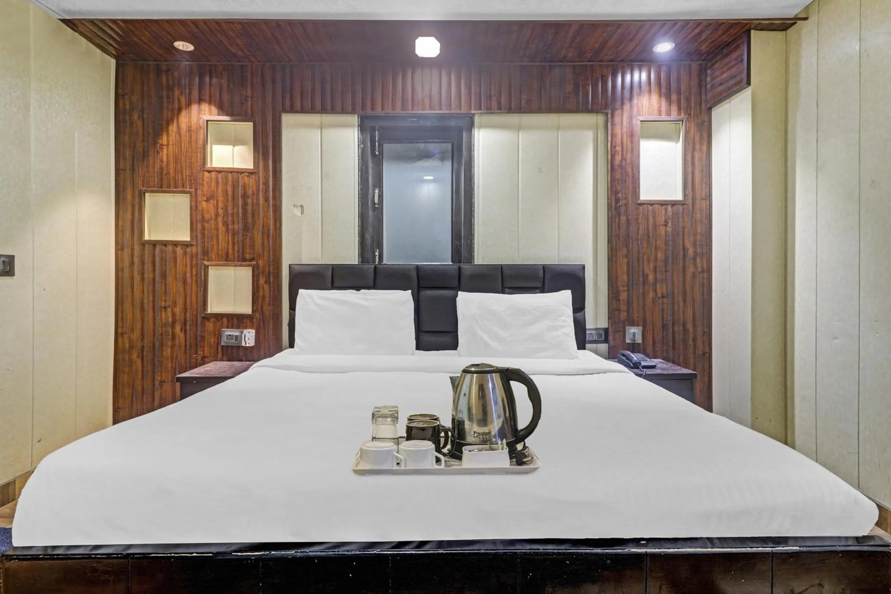 Bedroom, Bed in Townhouse Bhavya Residency