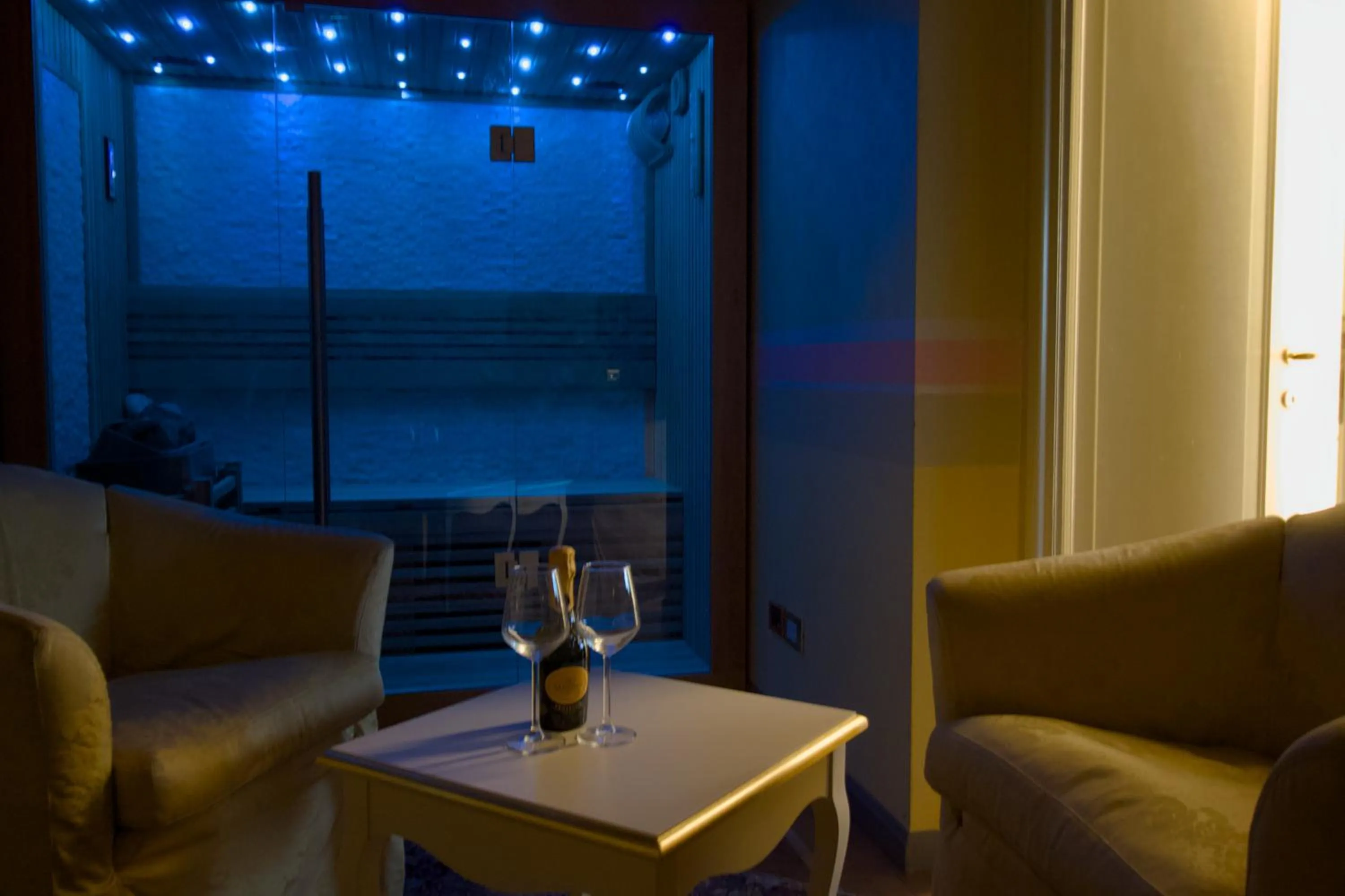 Sauna in Hotel Villa Stucky