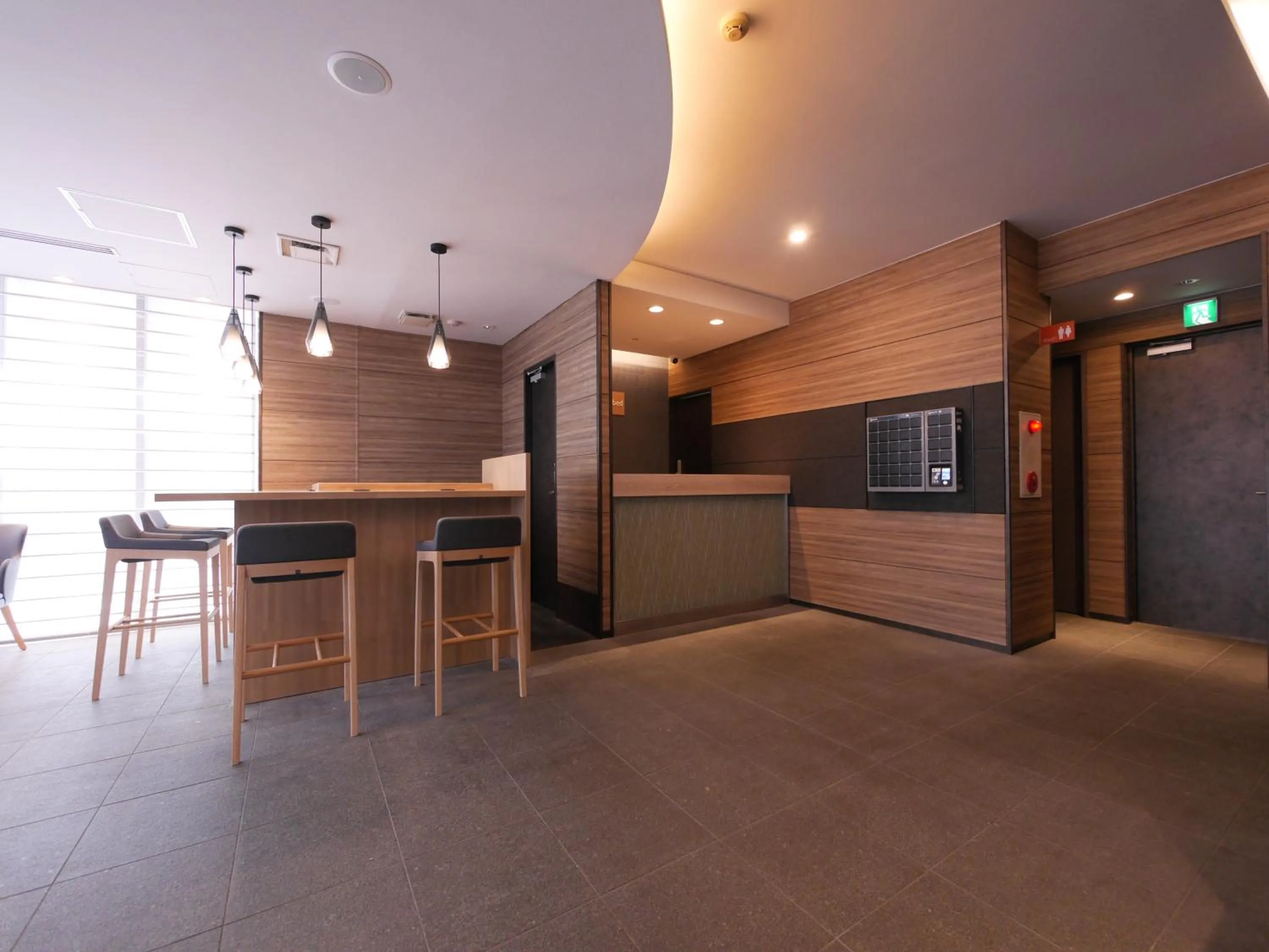 Lobby or reception in Hotel Comfybed Ginza