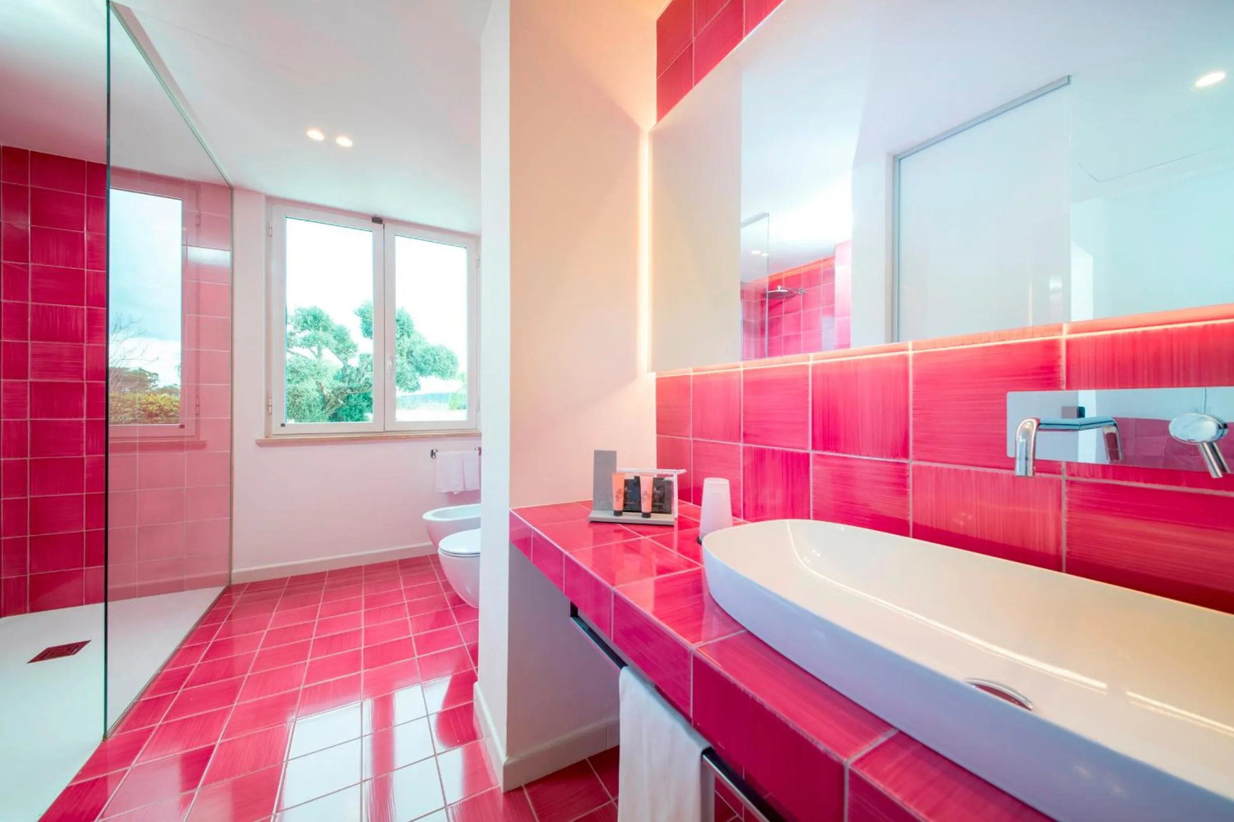 Bathroom in Hotel Villa Durrueli Resort & Spa