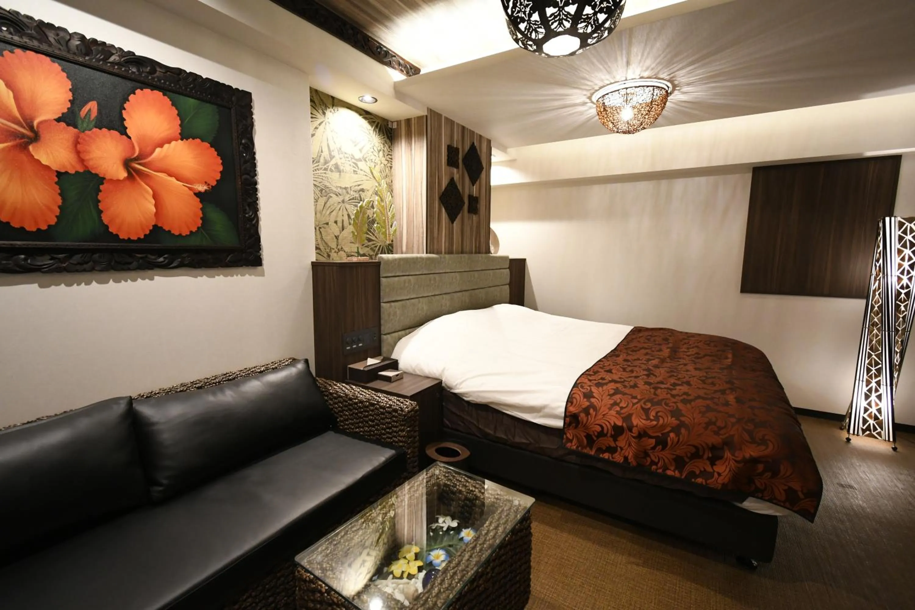 Bed in Hotel BaliBali ANNEX 五反田