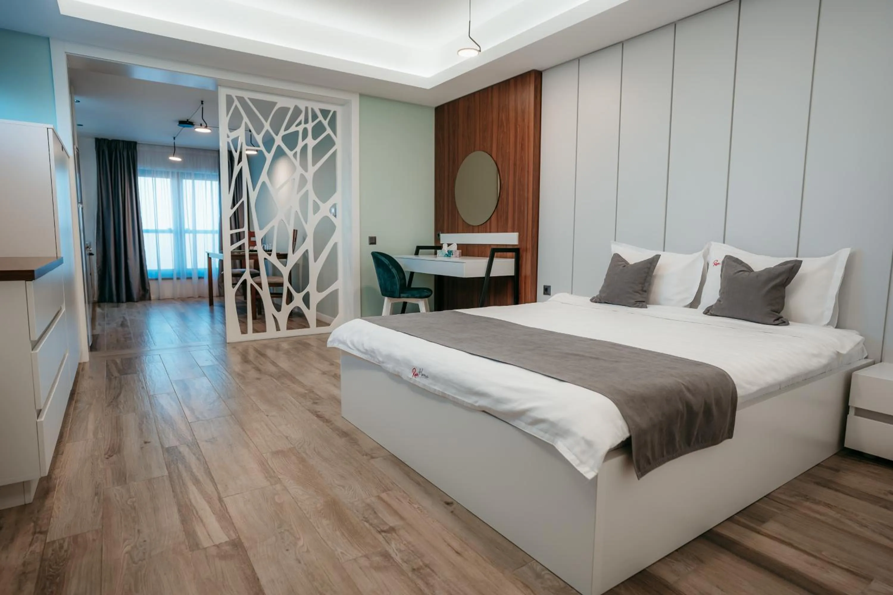 Bed in ResHome Apartments&Rooms