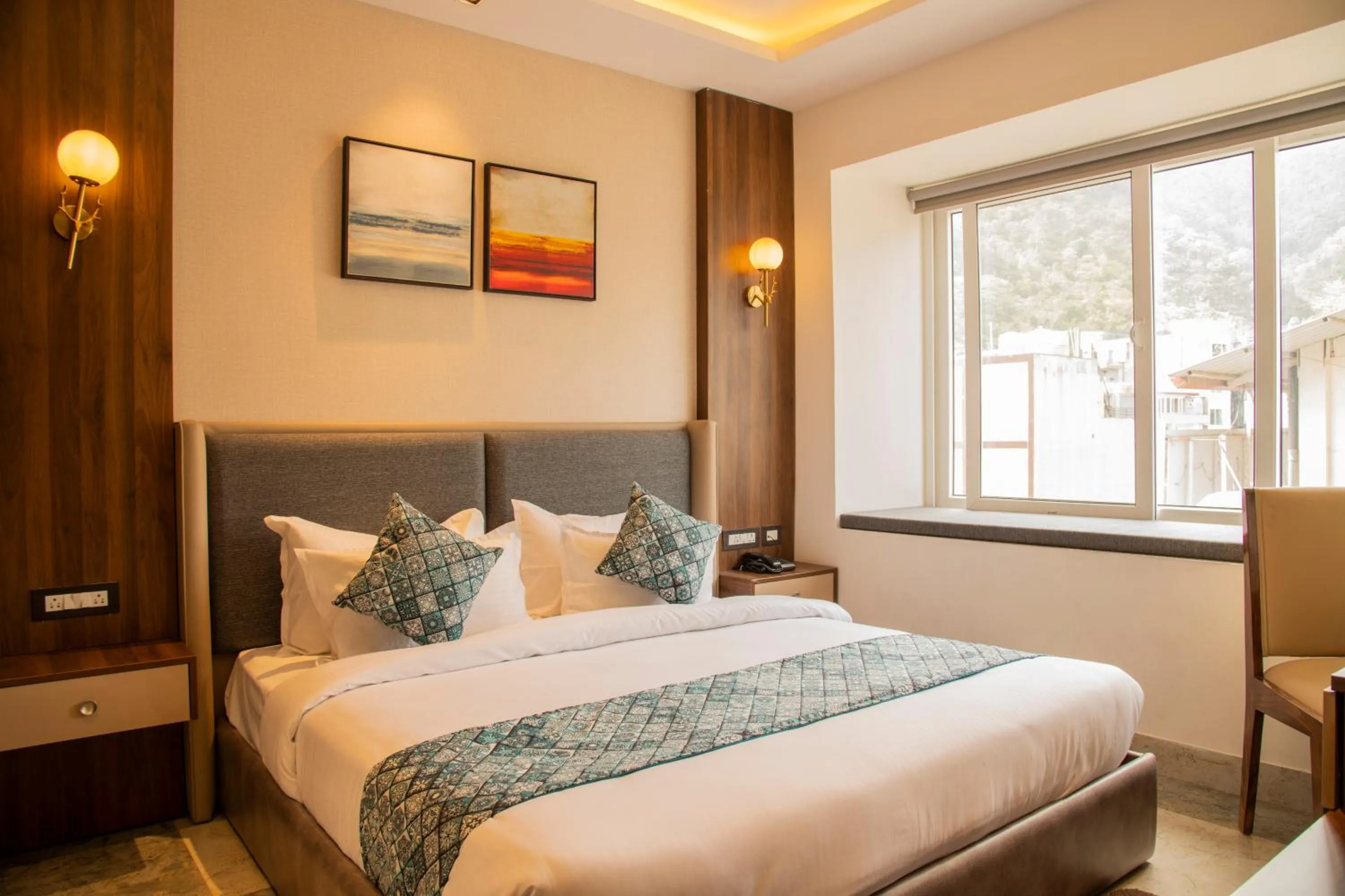 Bed in Hotel Dream Inn