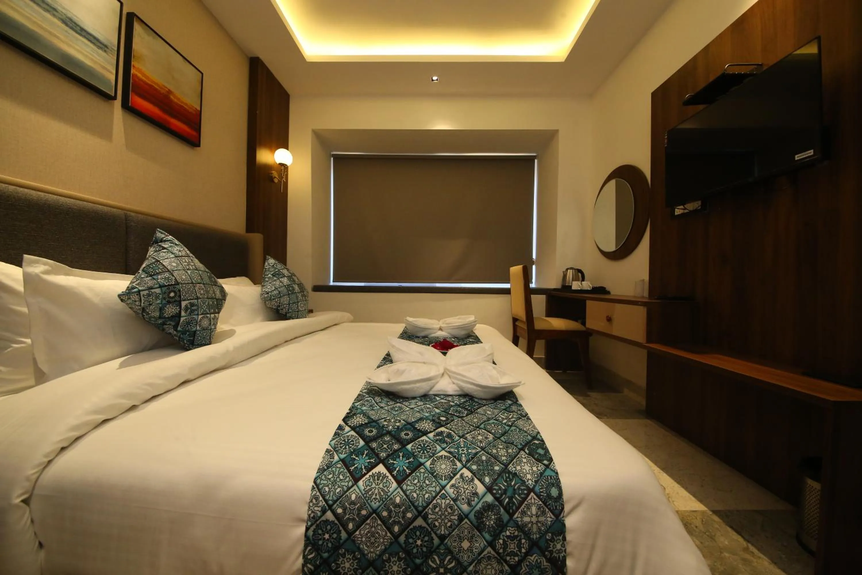 Bed in Hotel Dream Inn