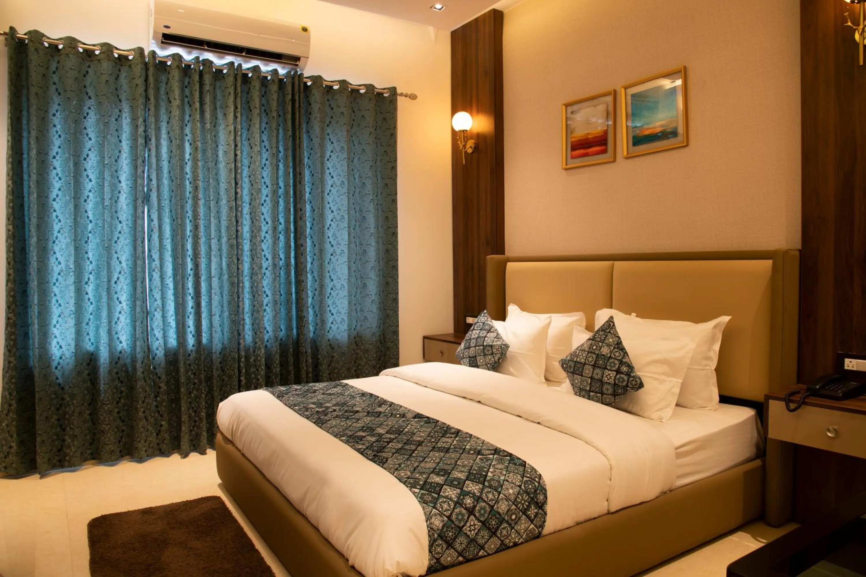 Bed in Hotel Dream Inn