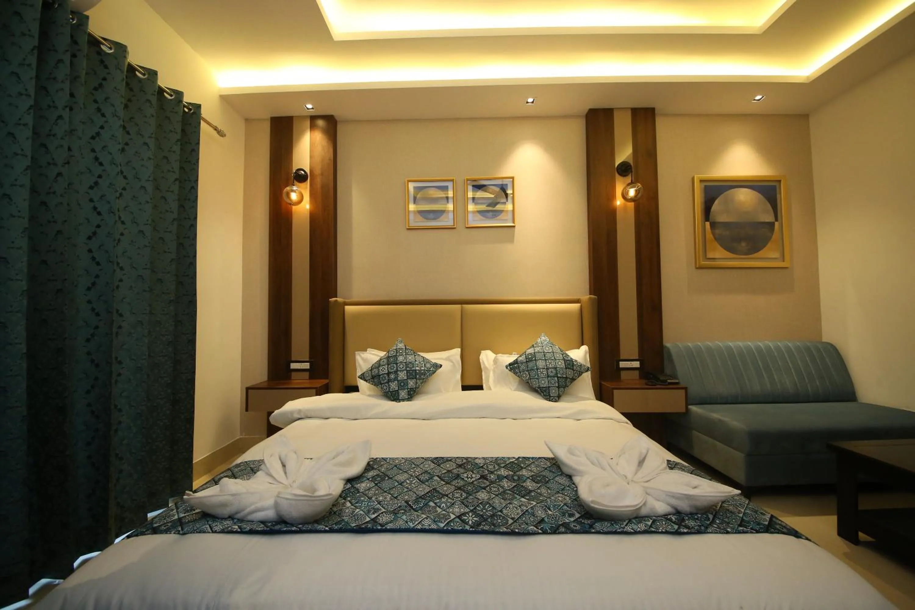 Bed in Hotel Dream Inn