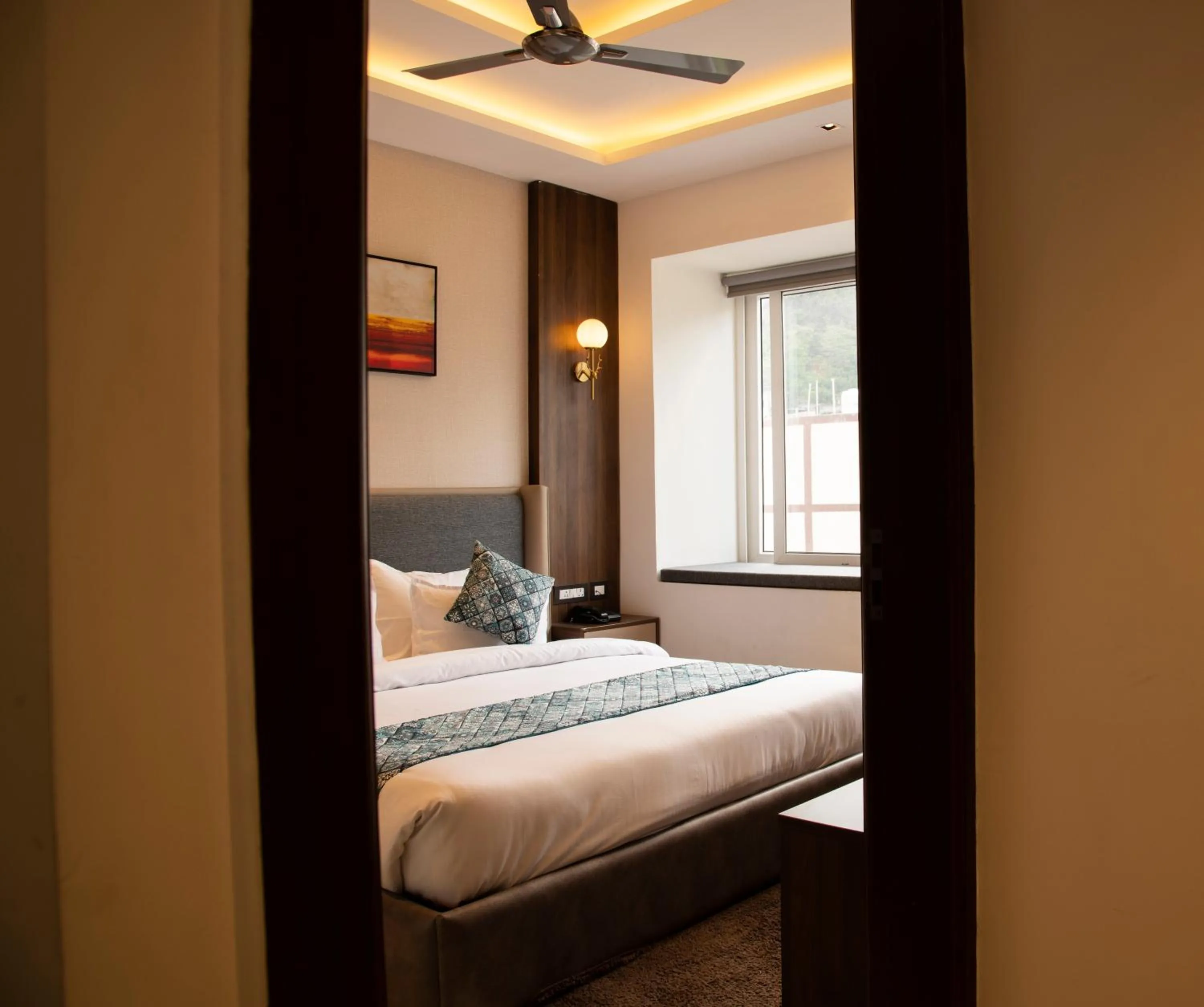 Bed in Hotel Dream Inn