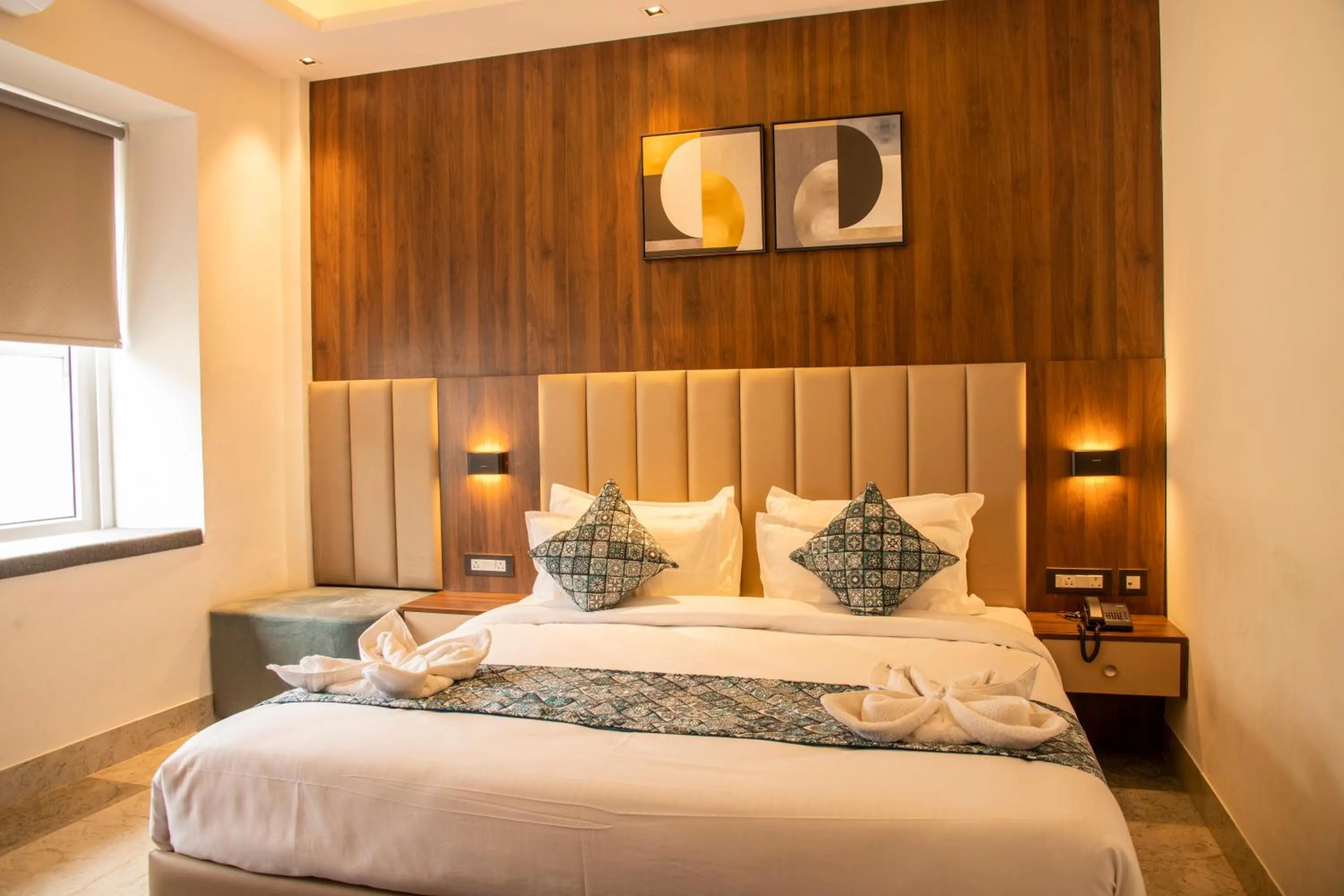 Bed in Hotel Dream Inn