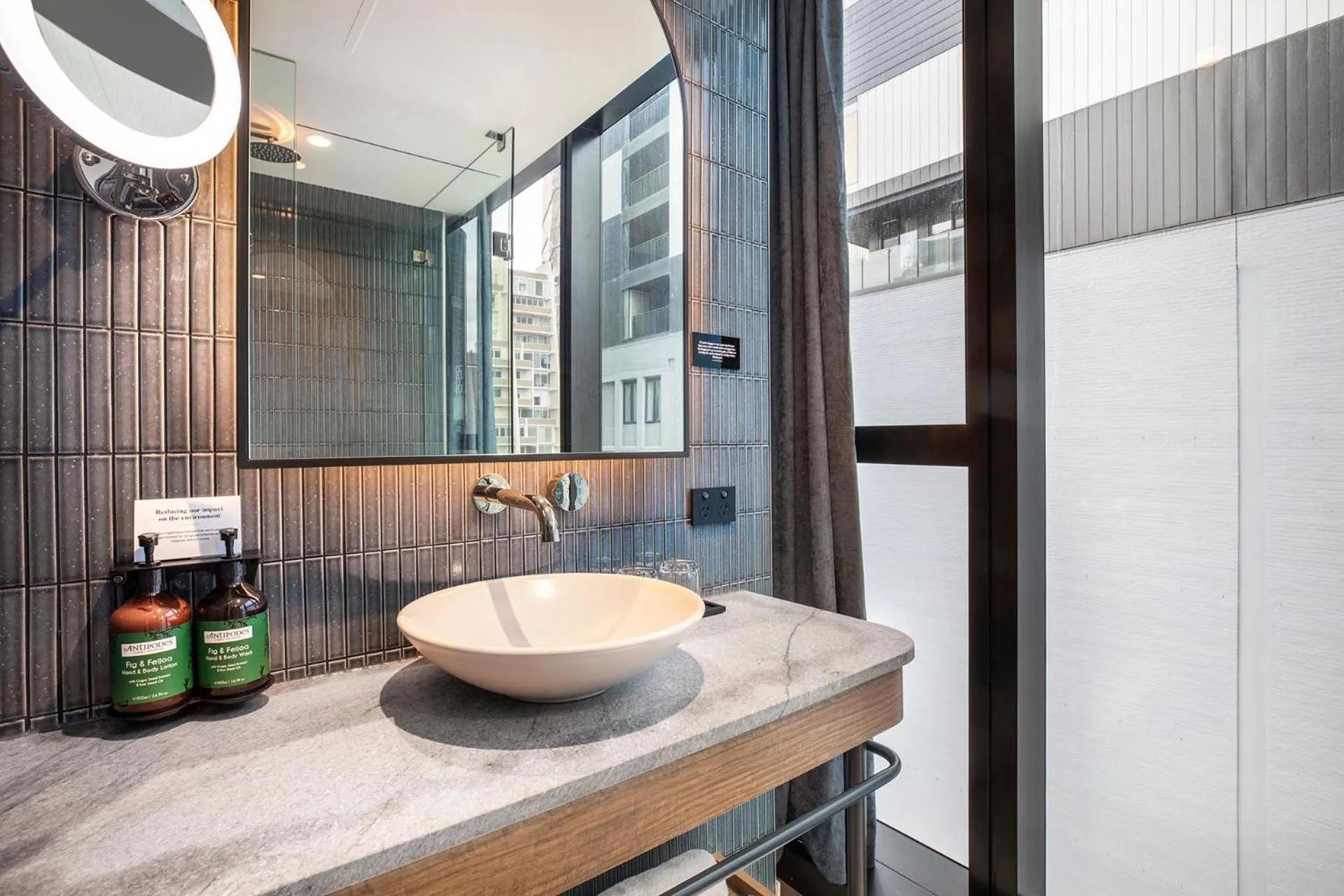 Bathroom in voco Melbourne Central