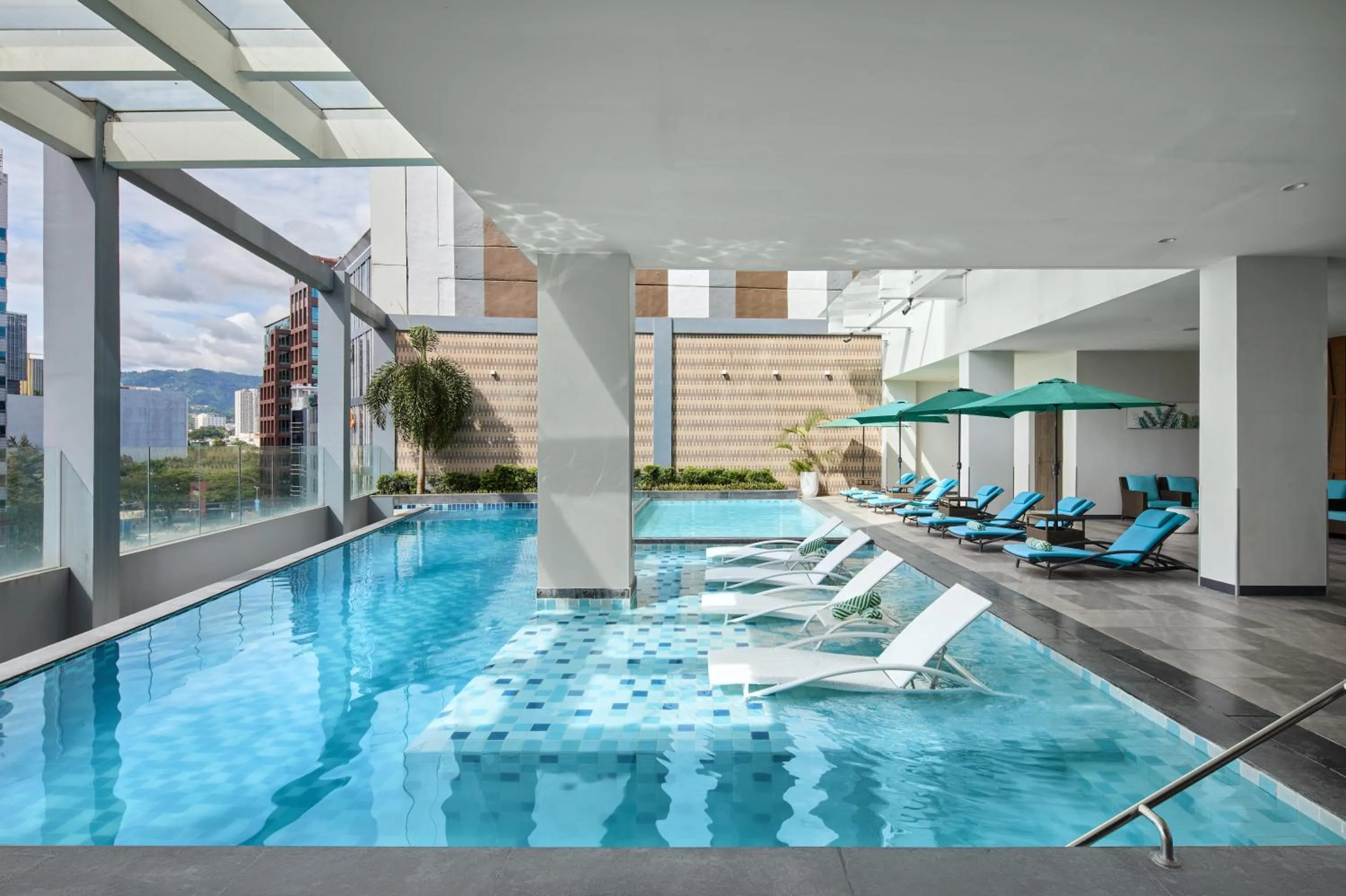 Swimming pool in Holiday Inn Cebu City by IHG