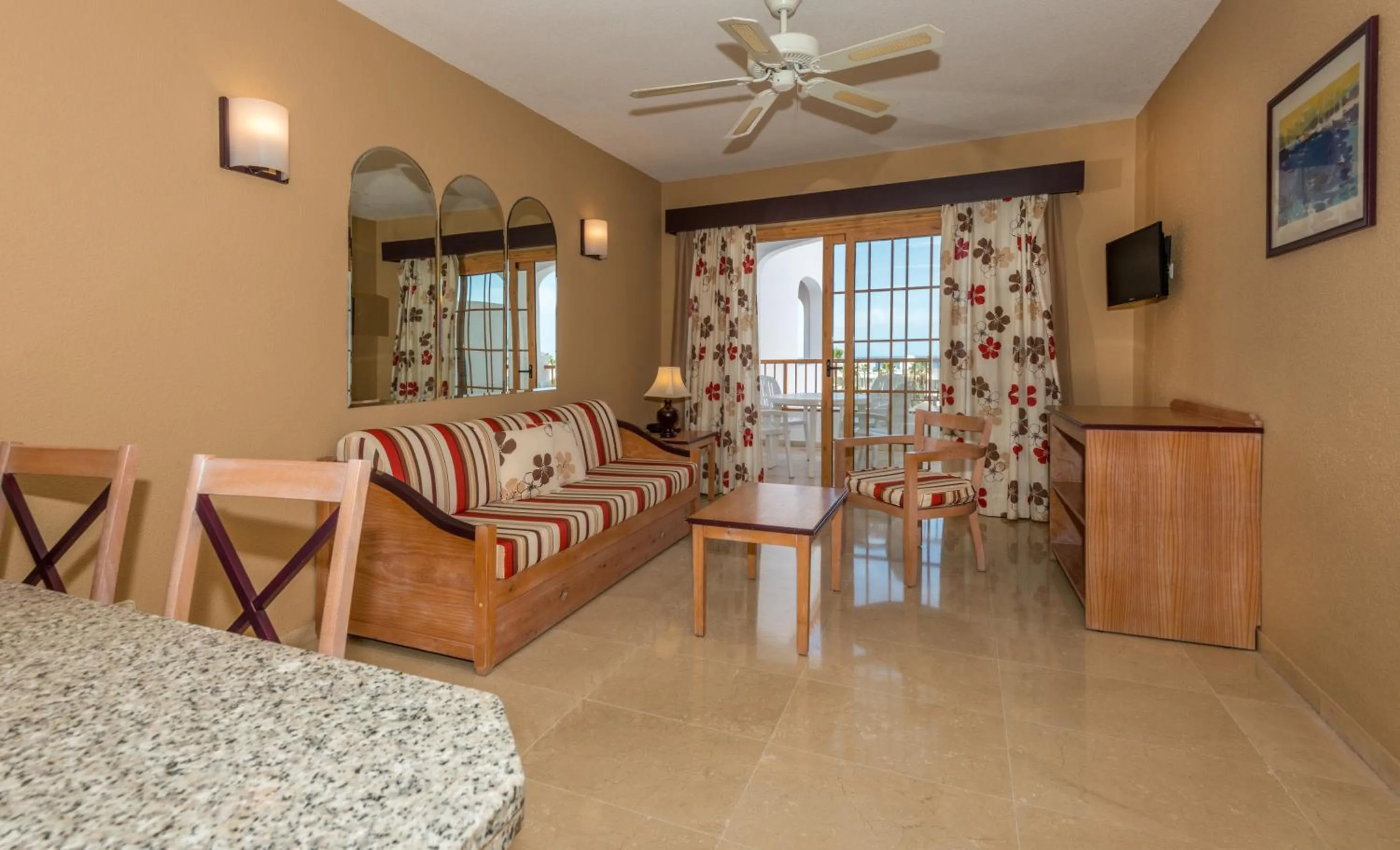 Living room in Apartamentos El Beril Costa Adeje