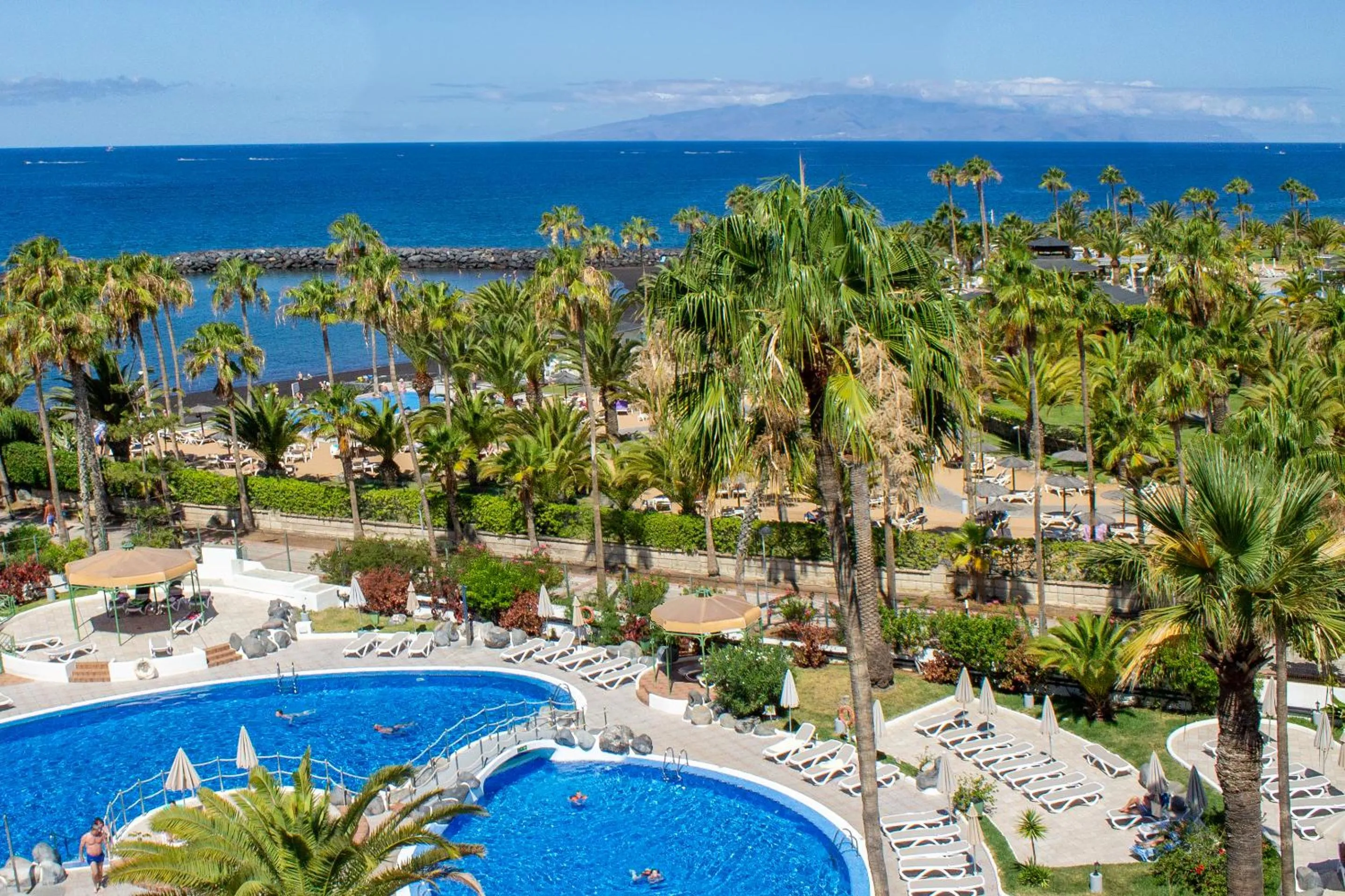 Pool view in Apartamentos El Beril Costa Adeje