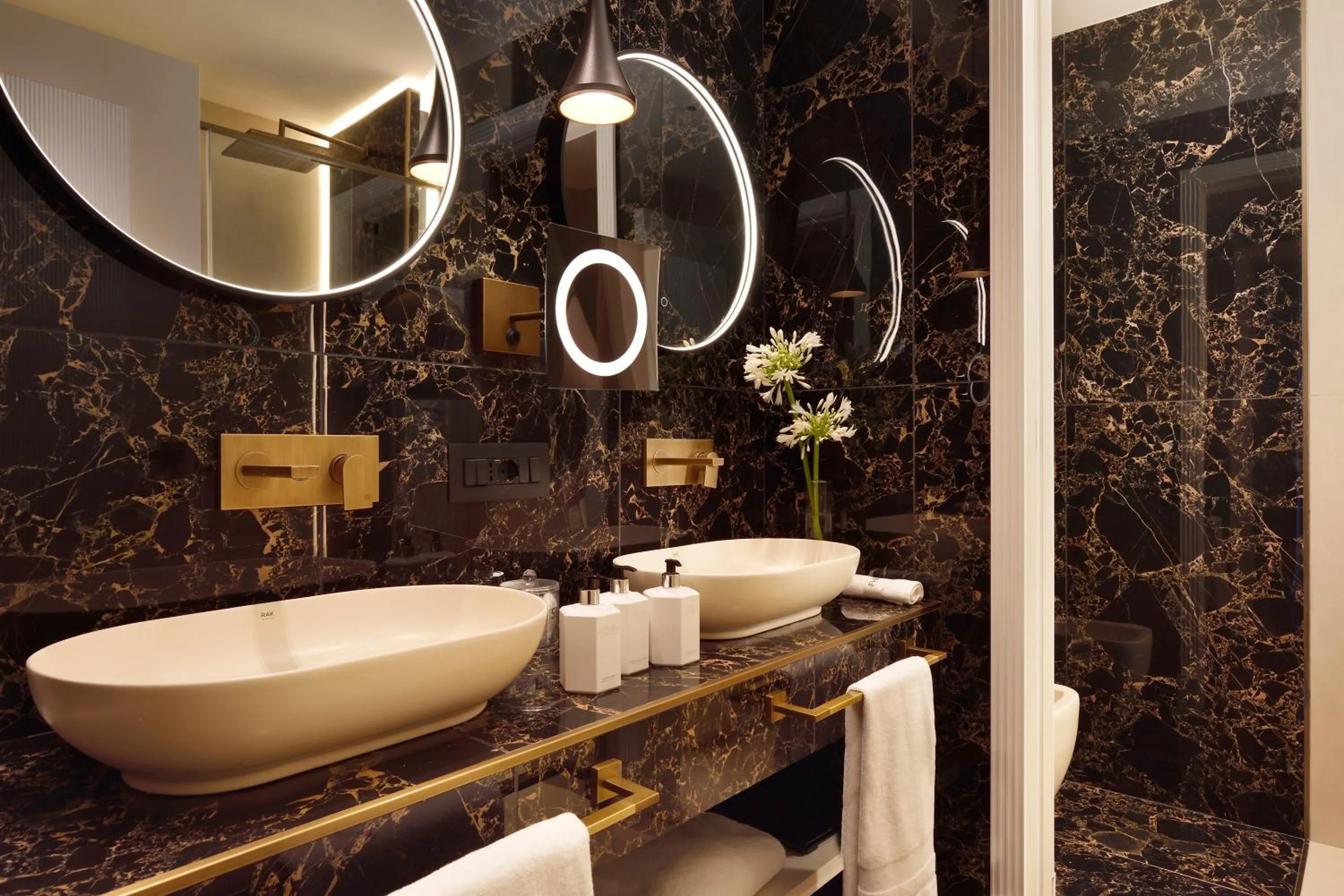 Bathroom in FH55 Grand Hotel Palatino