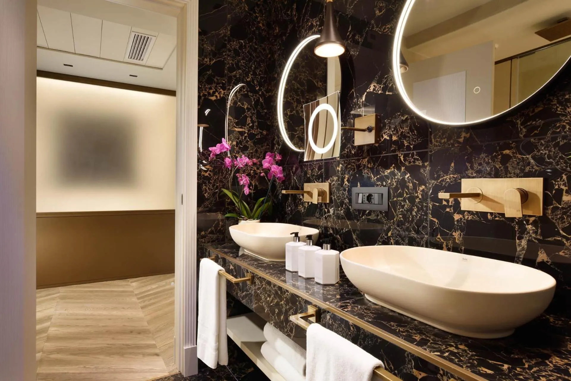 Bathroom in FH55 Grand Hotel Palatino