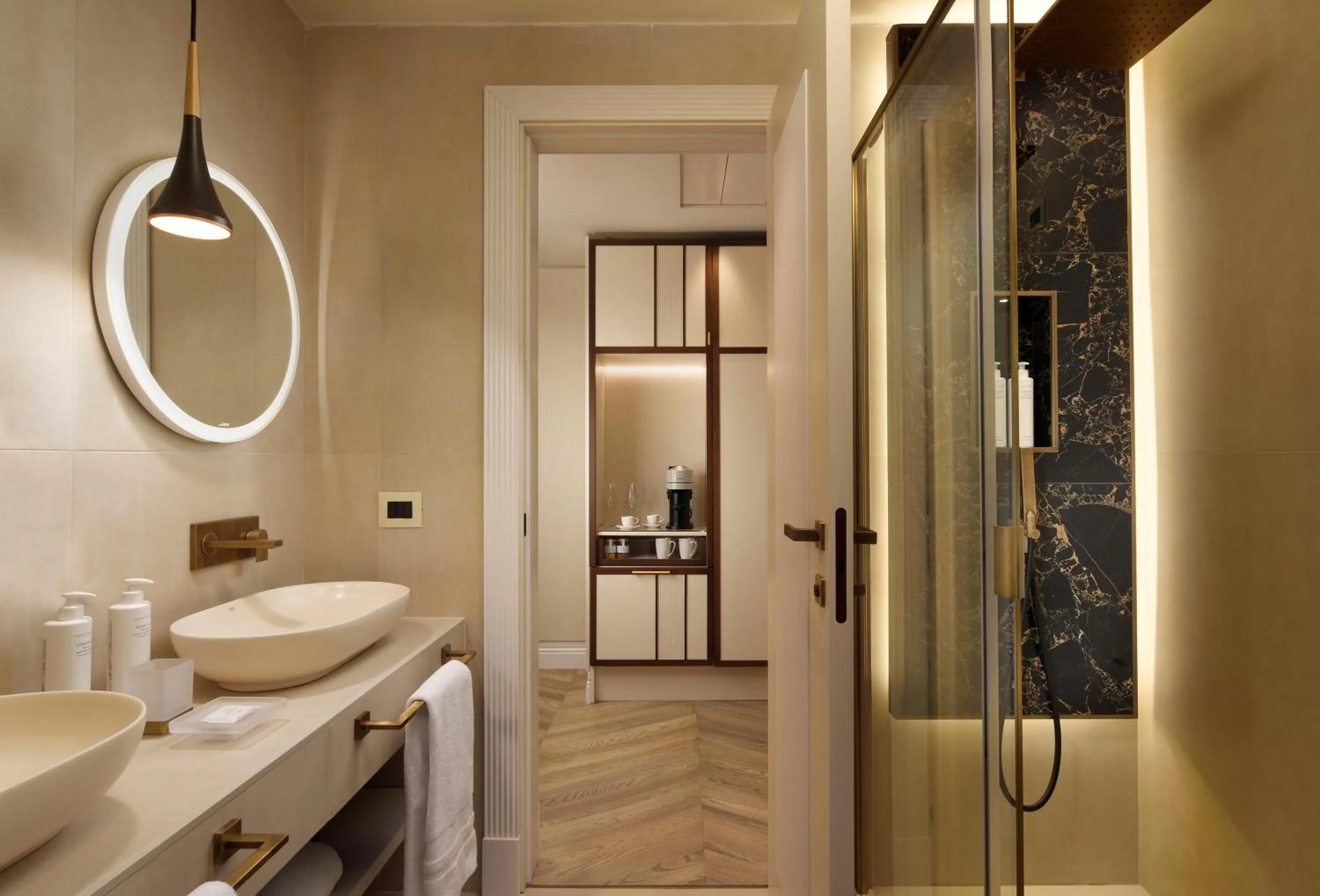 Bathroom in FH55 Grand Hotel Palatino