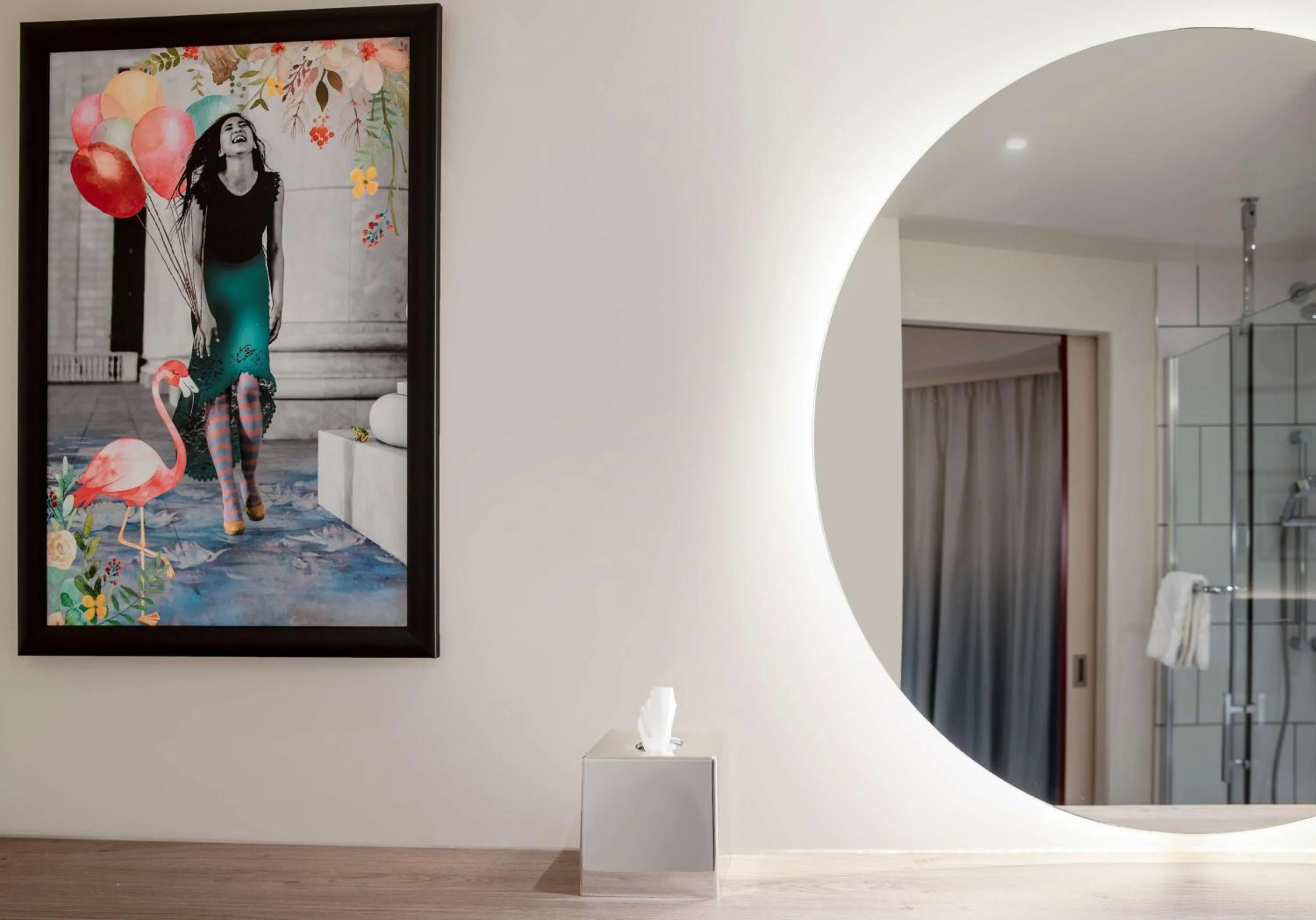 Bathroom in Hampton By Hilton Bath City