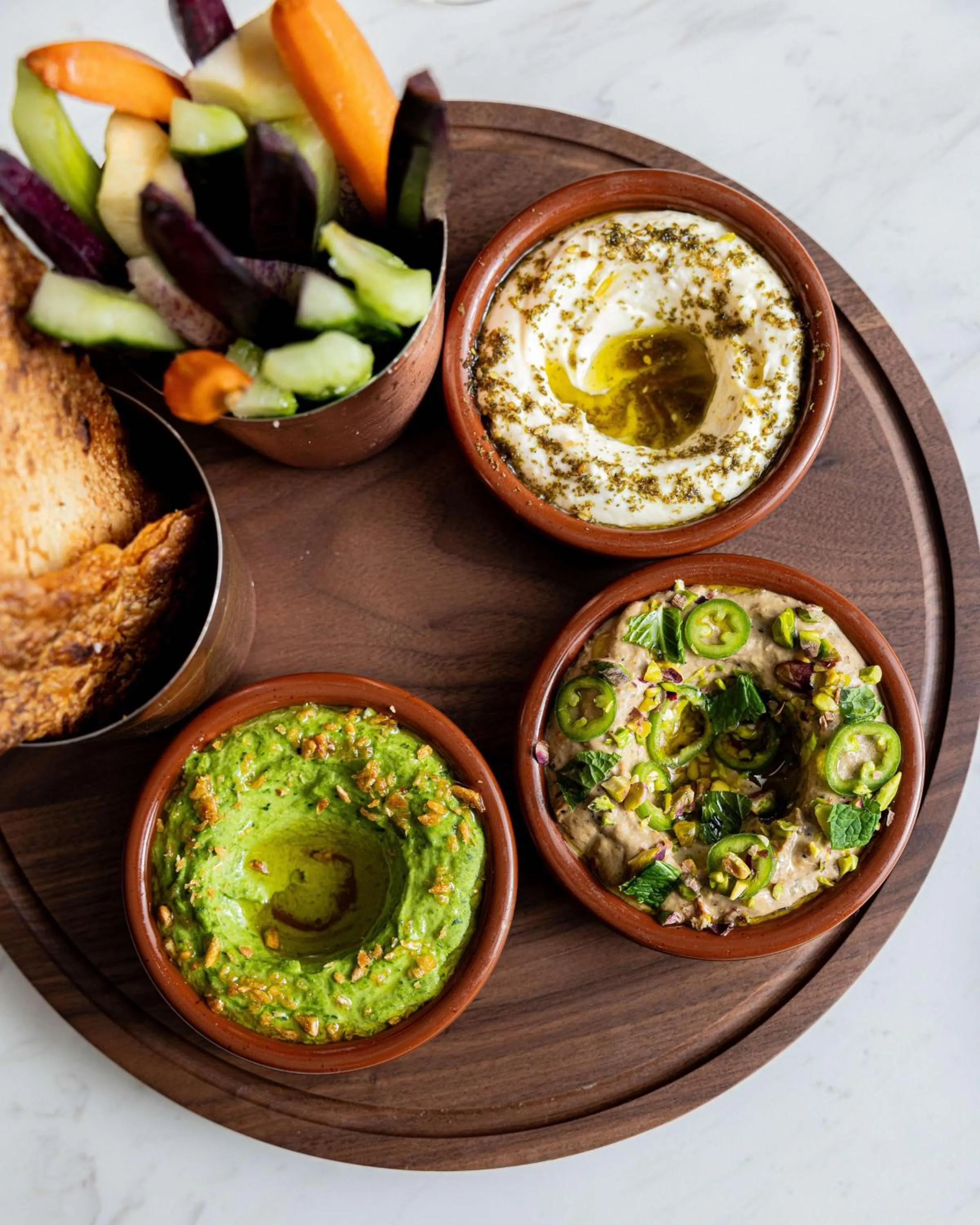 Dining area in Conrad Nashville