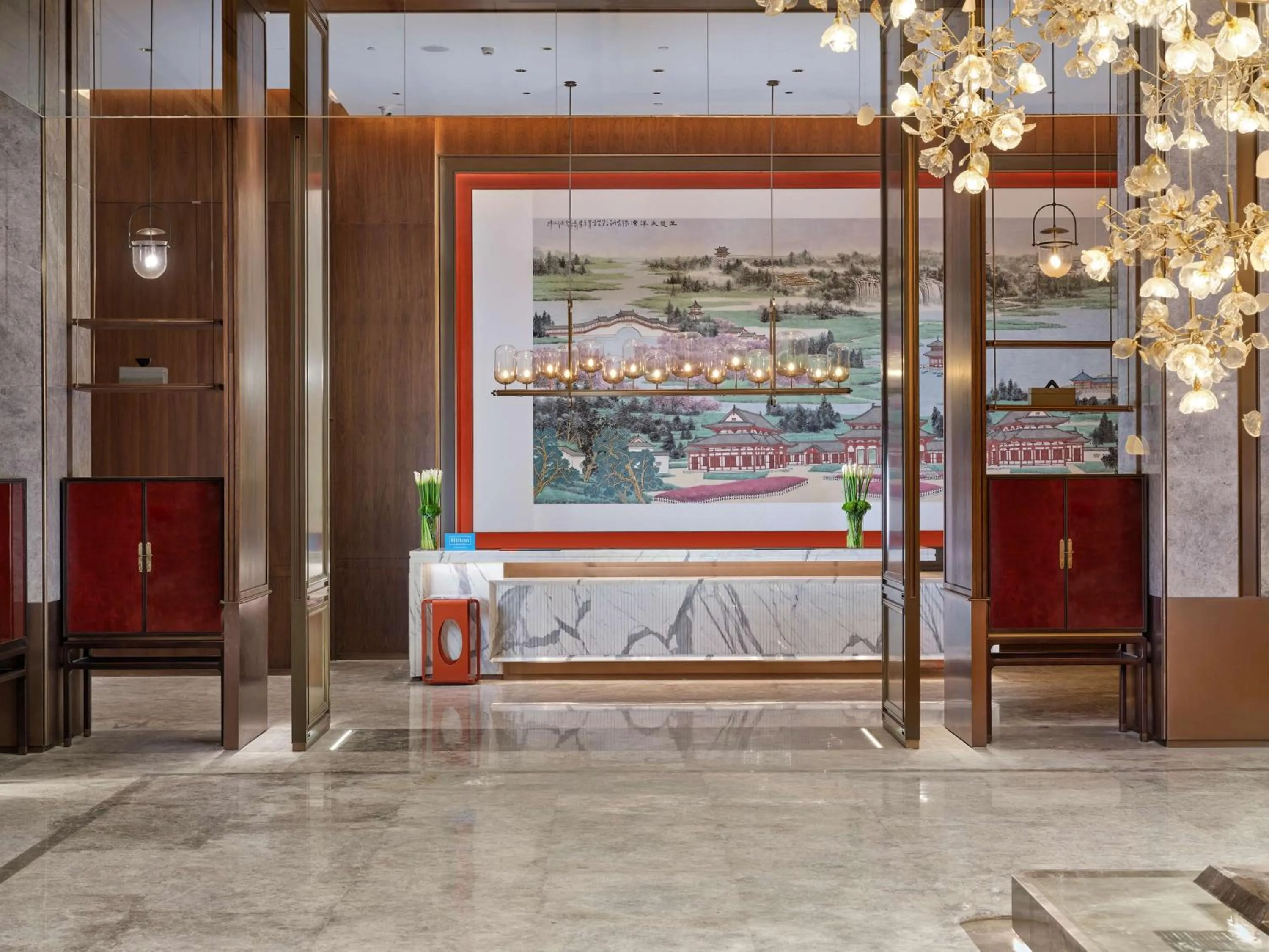 Lobby or reception in Doubletree By Hilton Yancheng Dayangwan