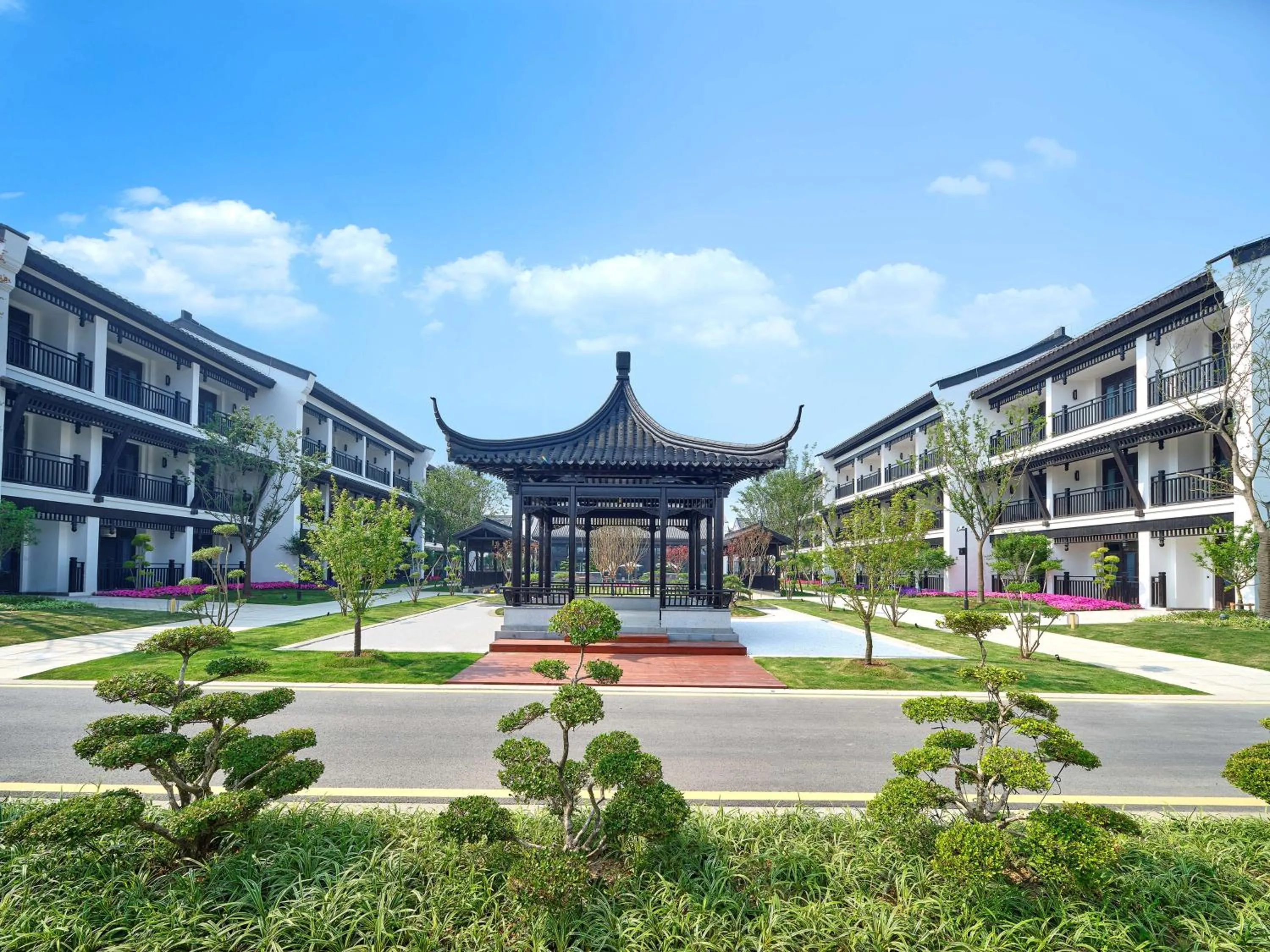 Balcony/Terrace in Doubletree By Hilton Yancheng Dayangwan