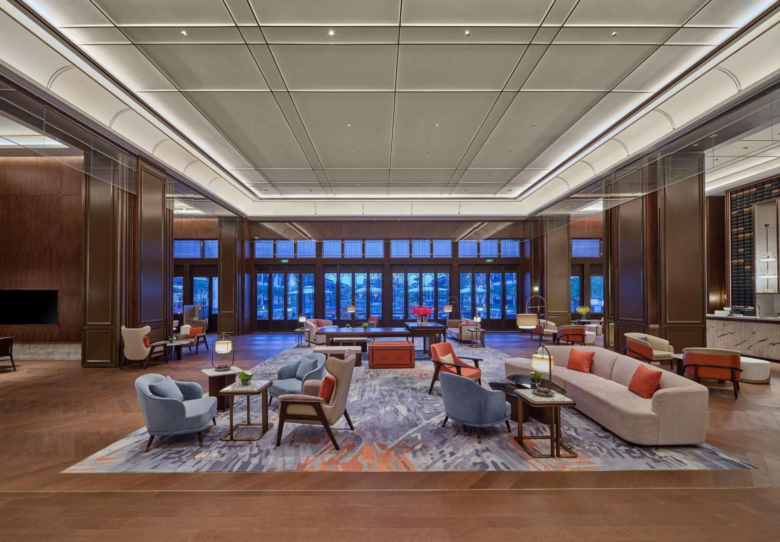 Lobby or reception in Doubletree By Hilton Yancheng Dayangwan