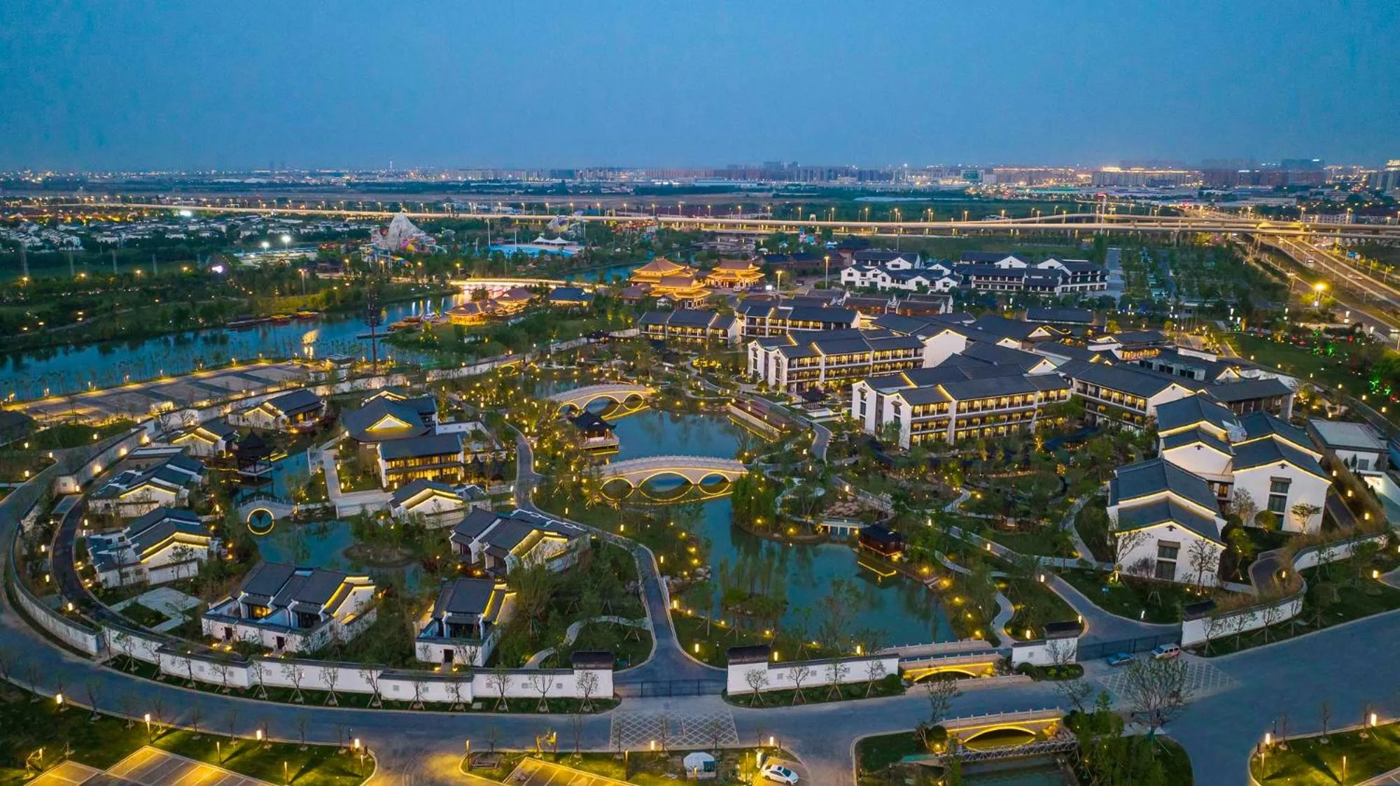 Bird's eye view in Doubletree By Hilton Yancheng Dayangwan