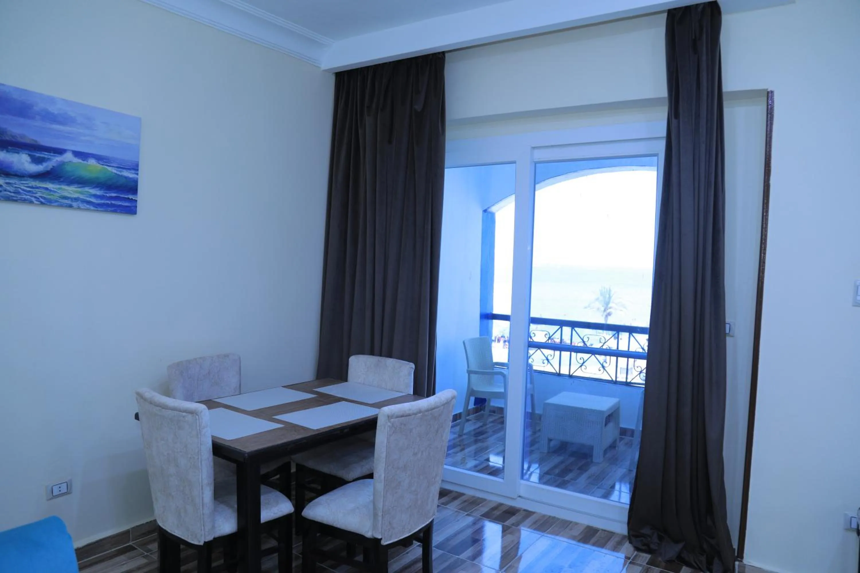 Dining area in Jewel Fayed Hotel