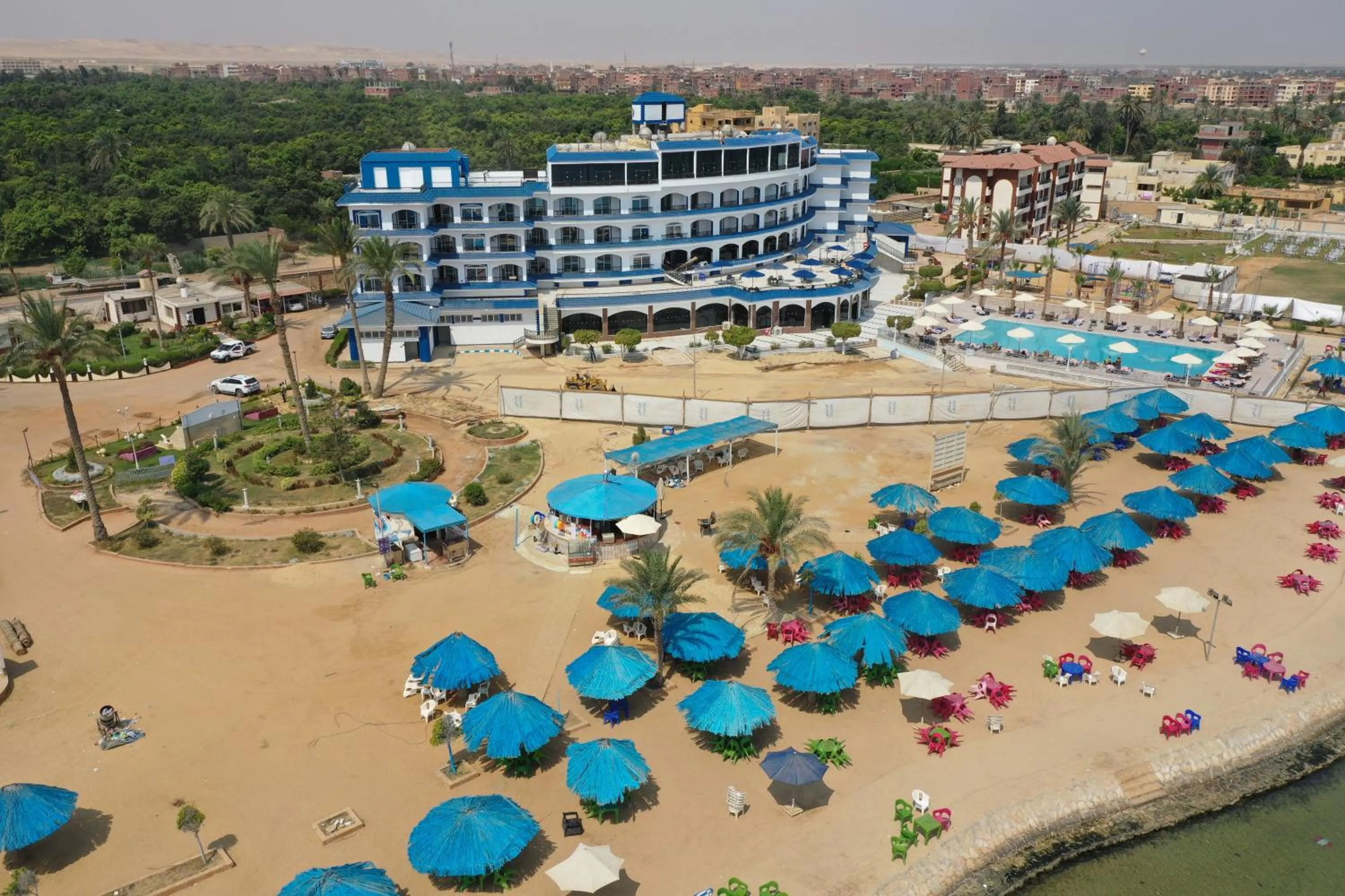 Bird's eye view in Jewel Fayed Hotel