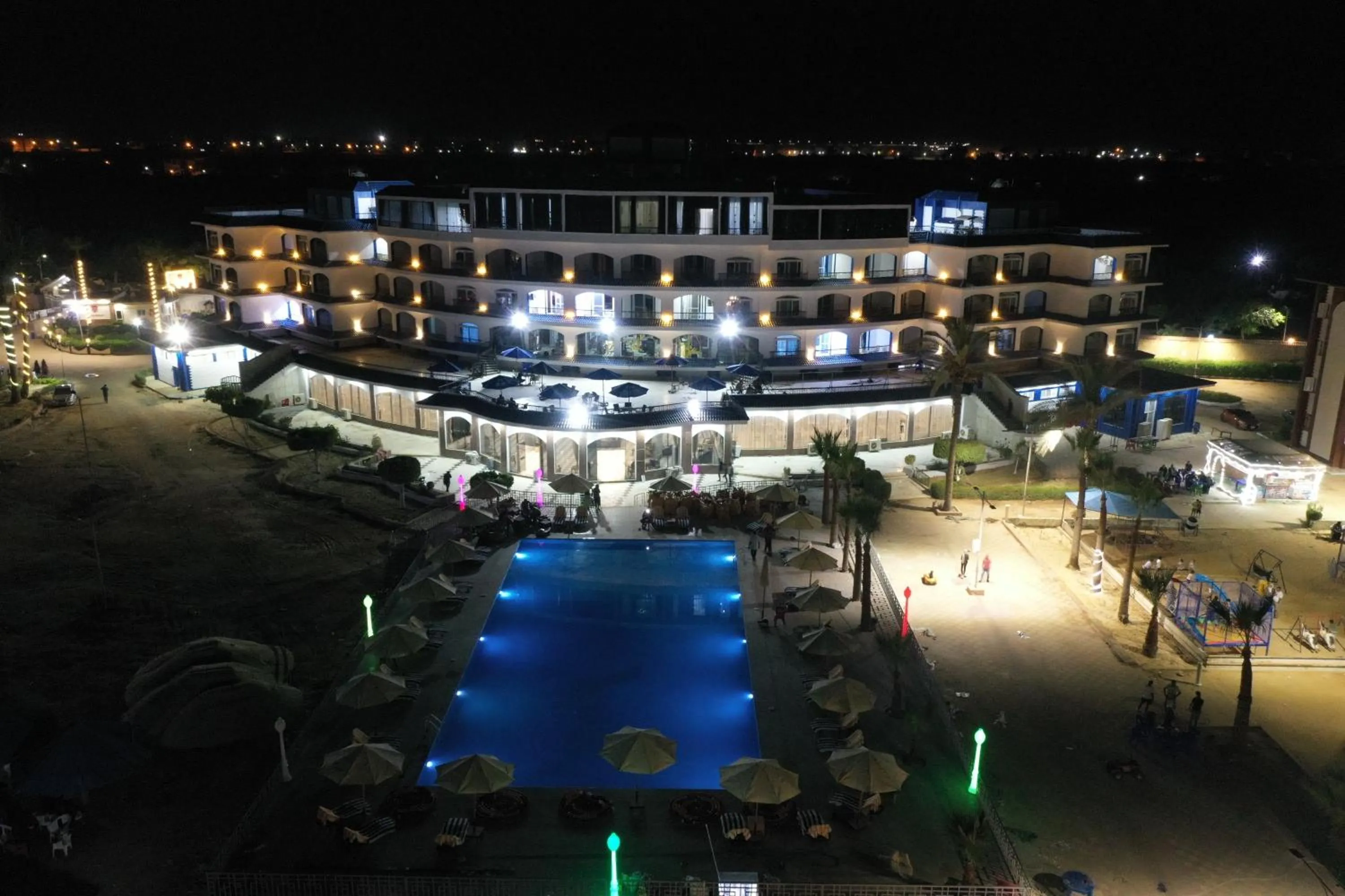 Bird's eye view in Jewel Fayed Hotel