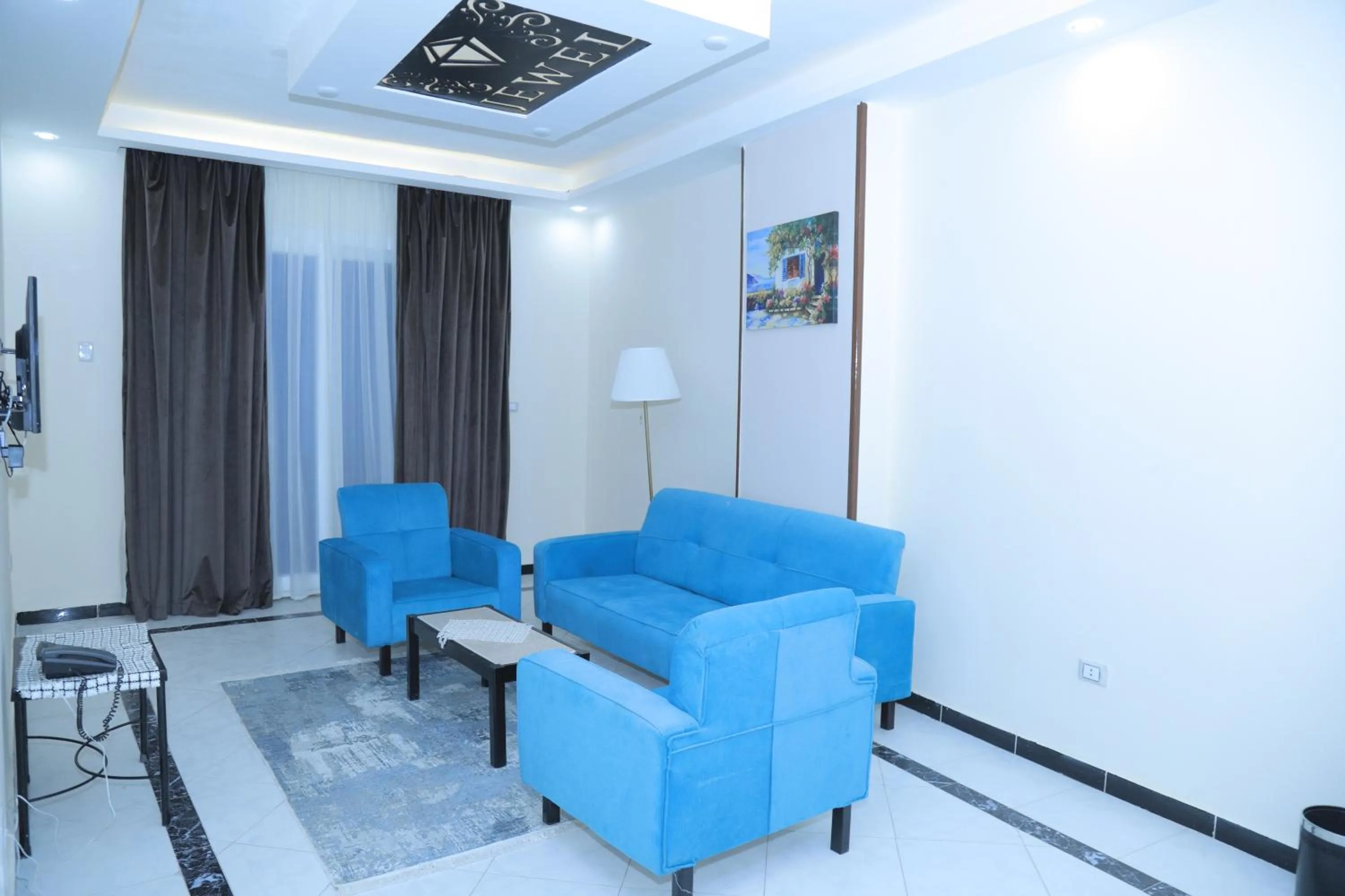 Living room in Jewel Fayed Hotel