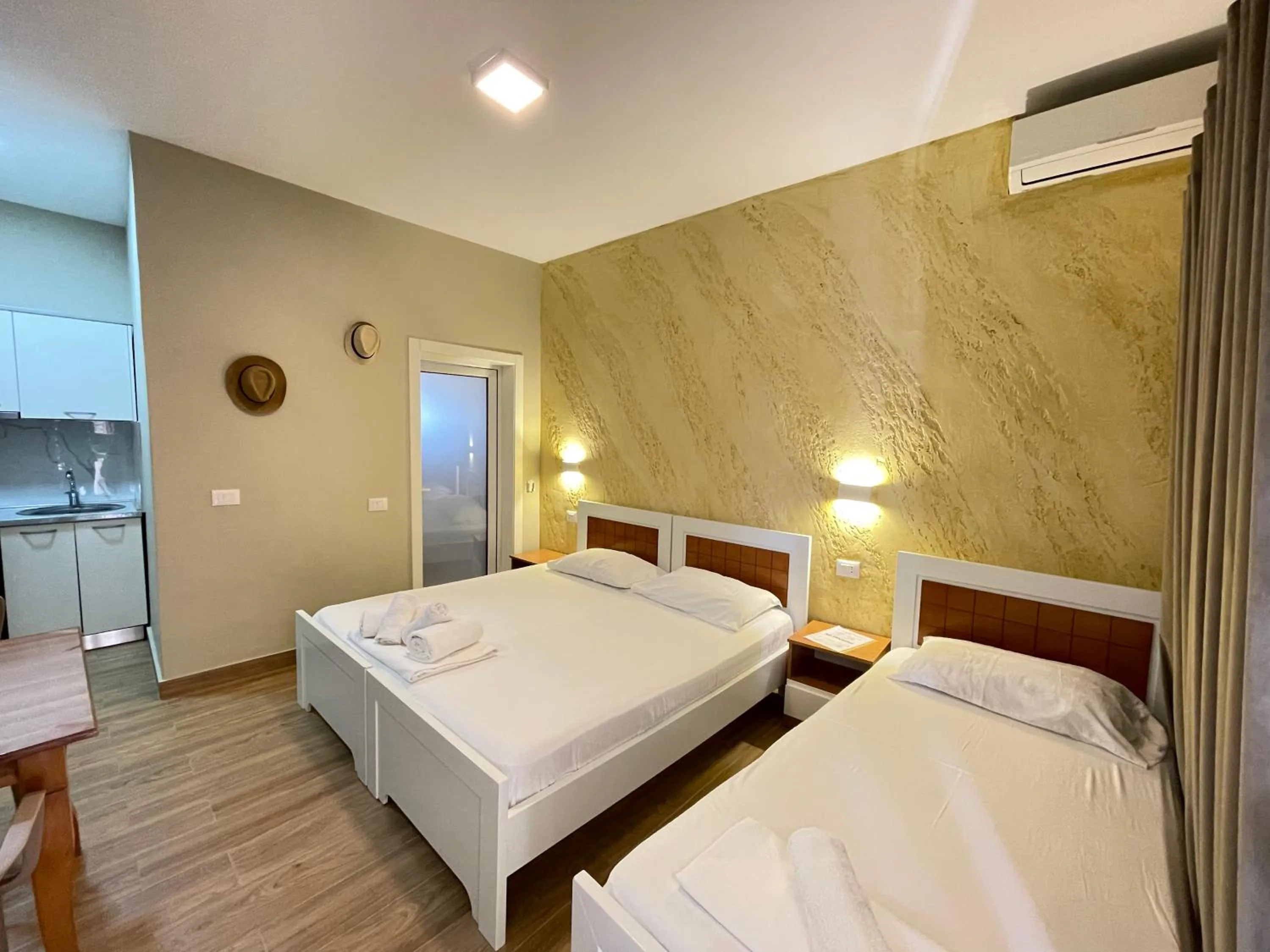 Bed in Arial Penthouse Suites