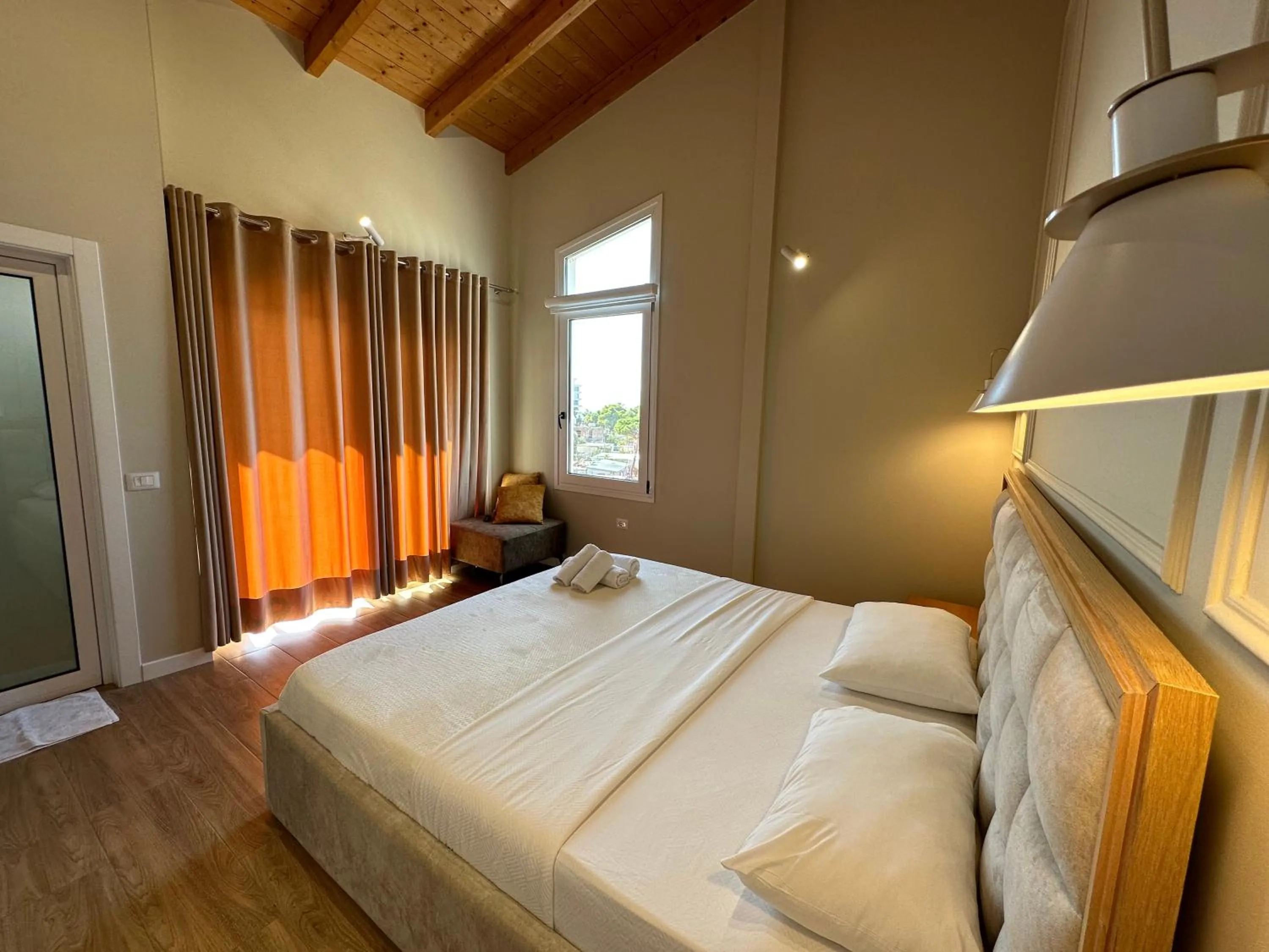 Bed in Arial Penthouse Suites