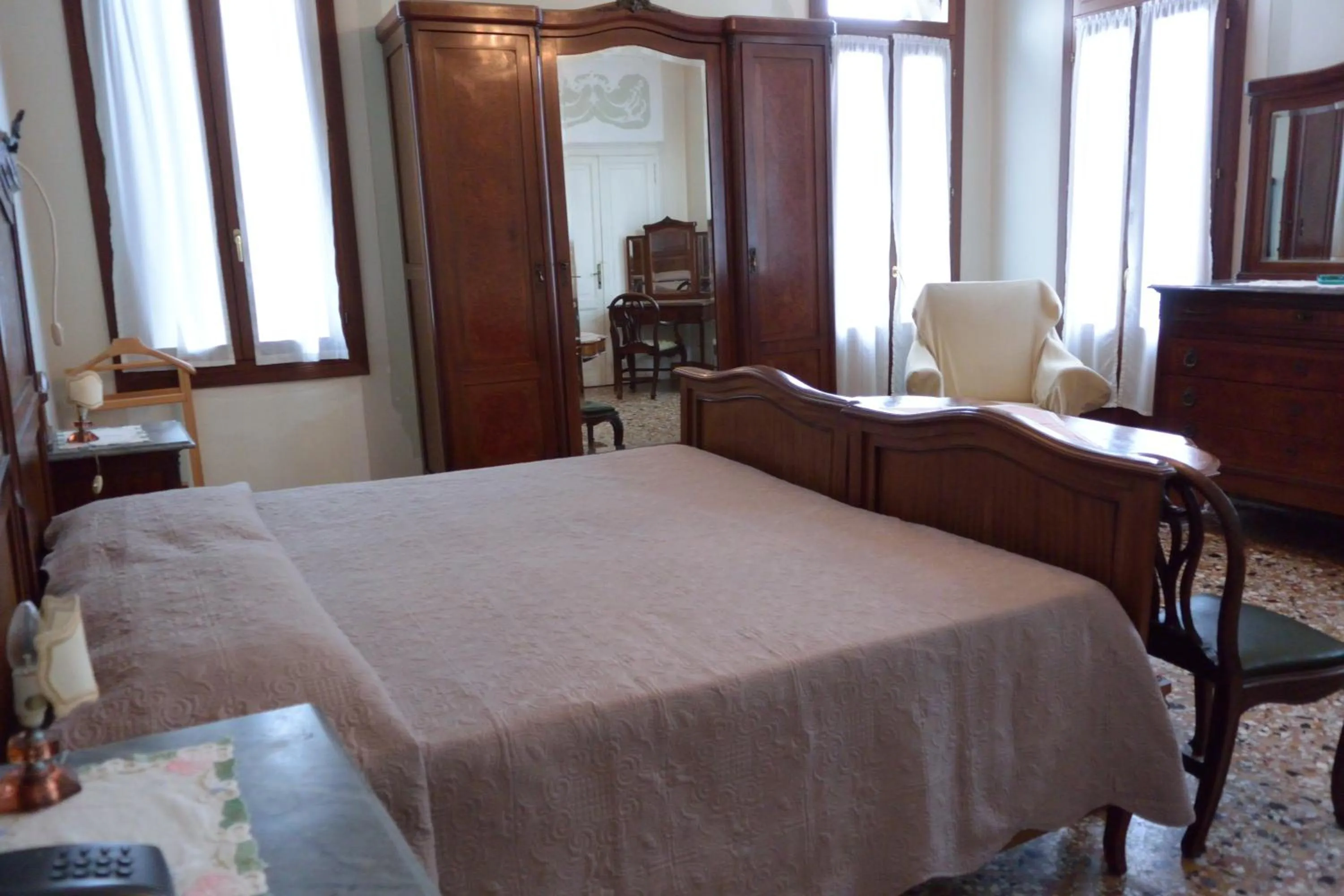 Bed in Pensione Seguso