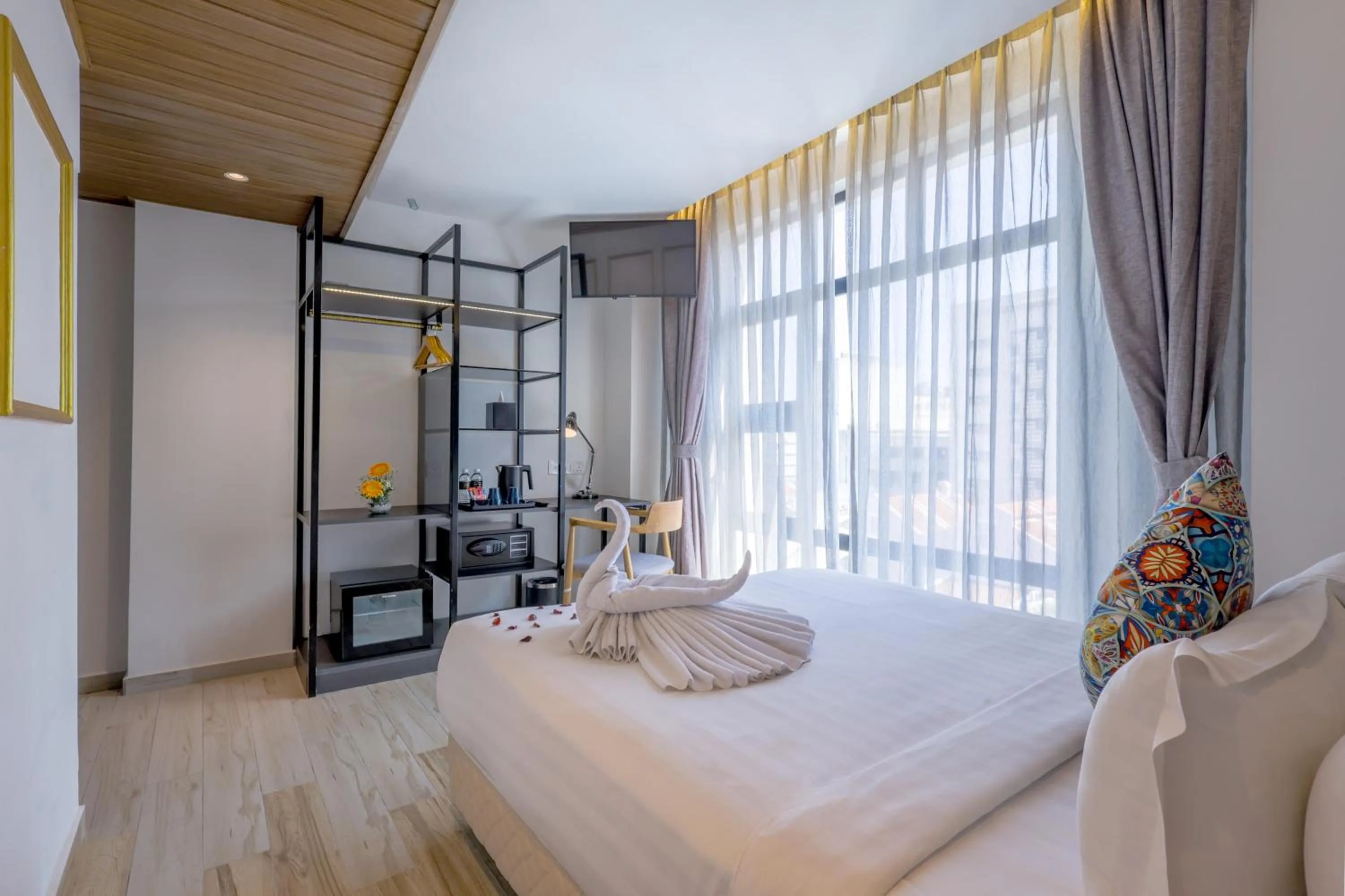 Bed in Santa Grand Classic Kuala Lumpur, Chinatown