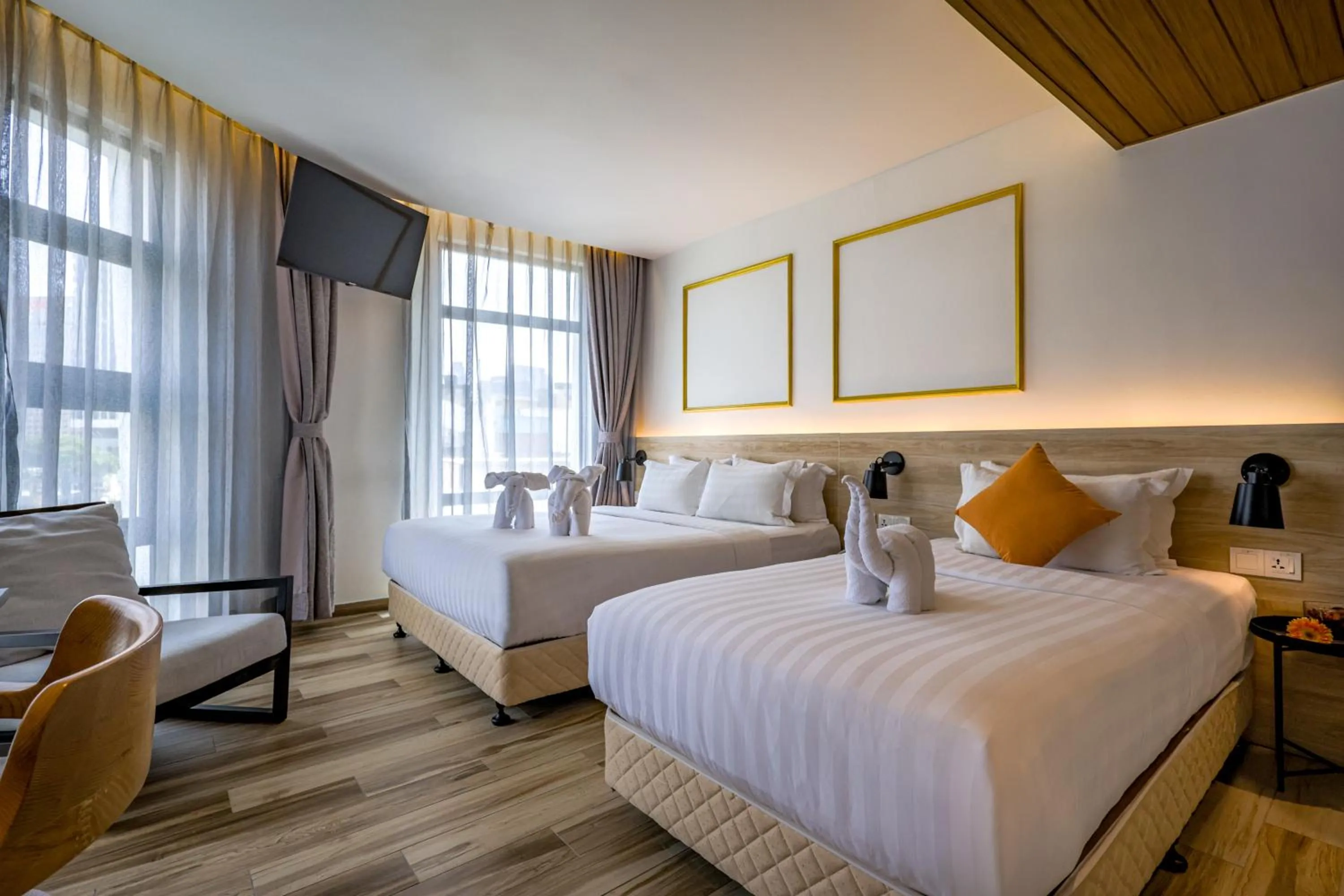 Bed in Santa Grand Classic Kuala Lumpur, Chinatown