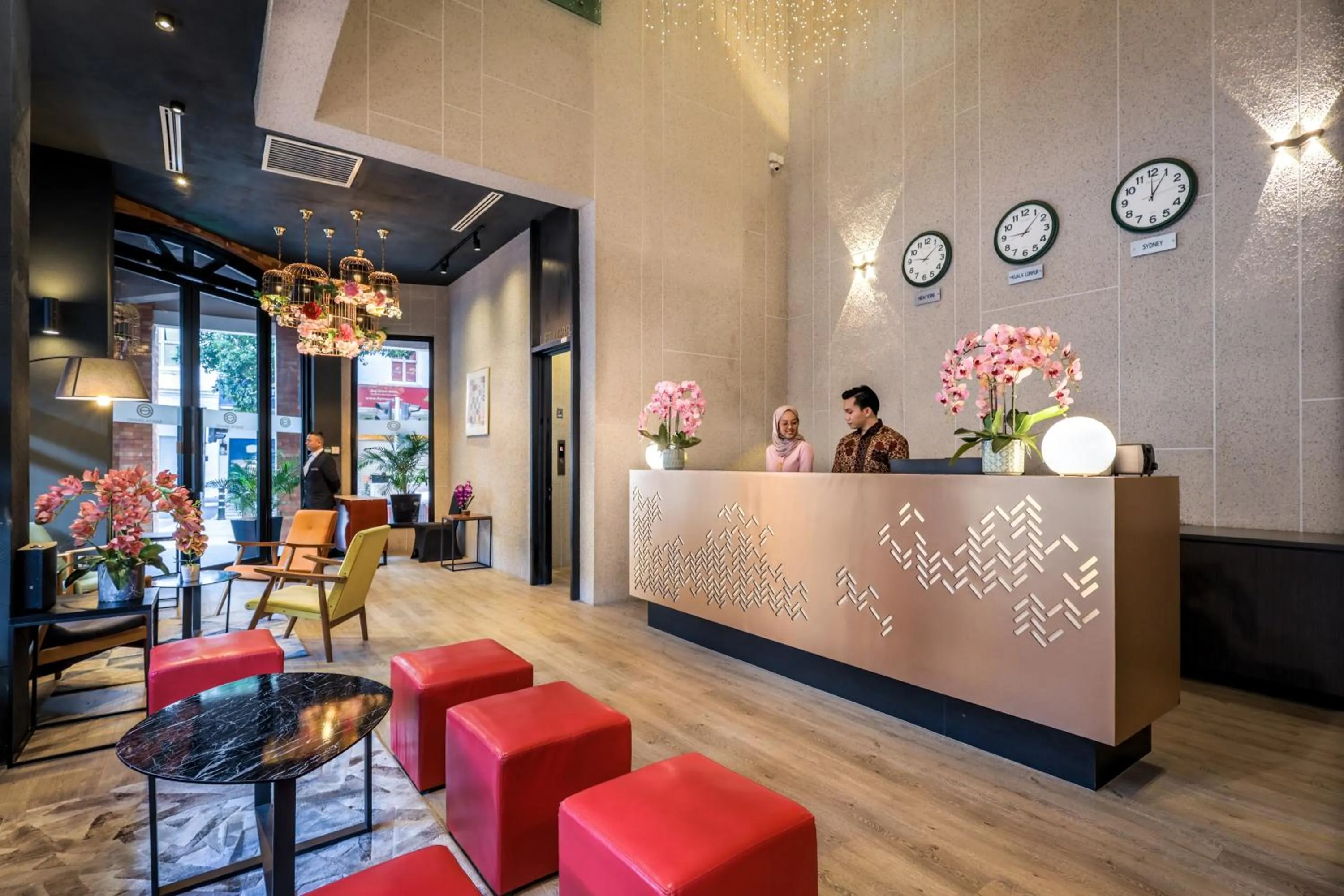 Lobby or reception in Santa Grand Classic Kuala Lumpur, Chinatown