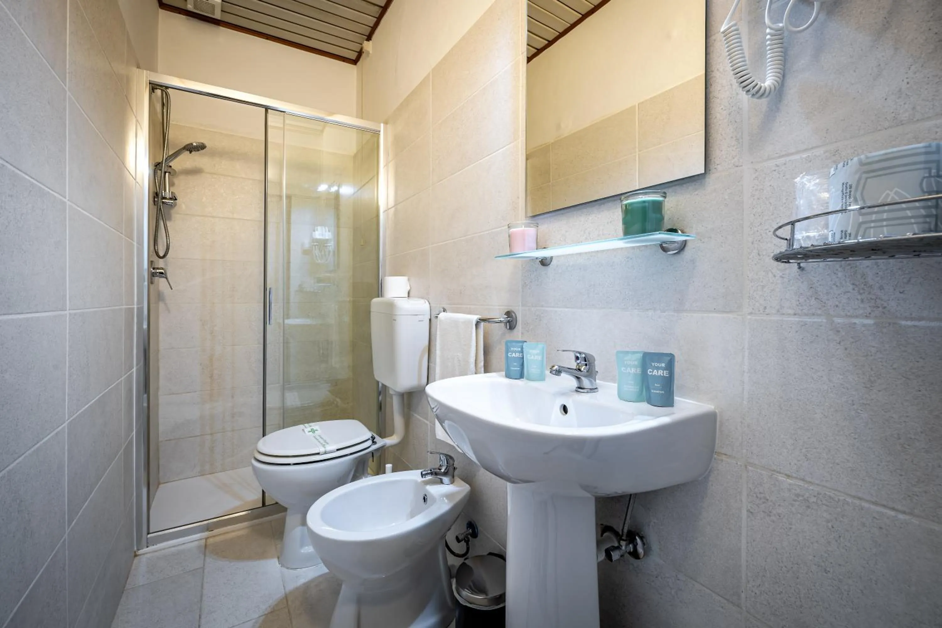 Bathroom in Hotel Minerva