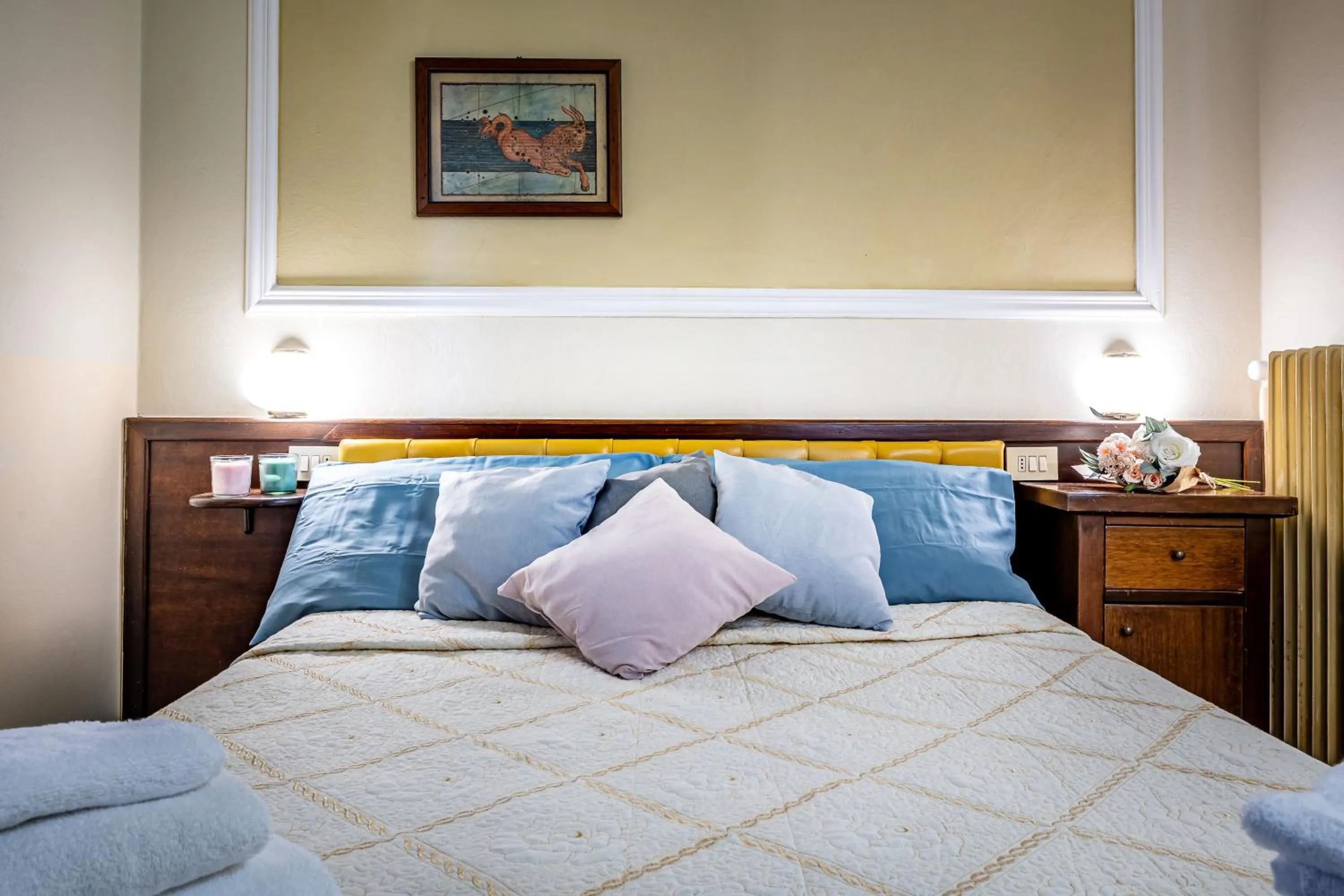 Bed in Hotel Minerva