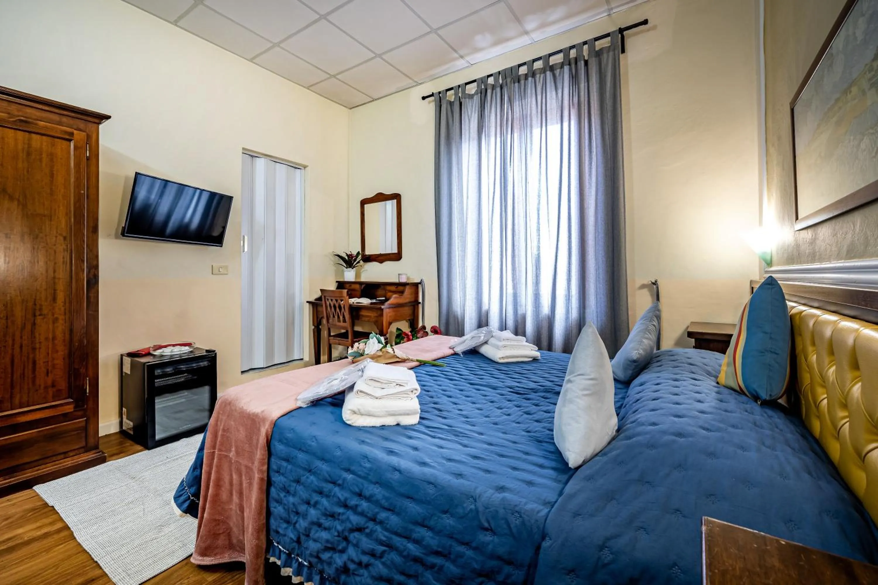 Bed in Hotel Minerva