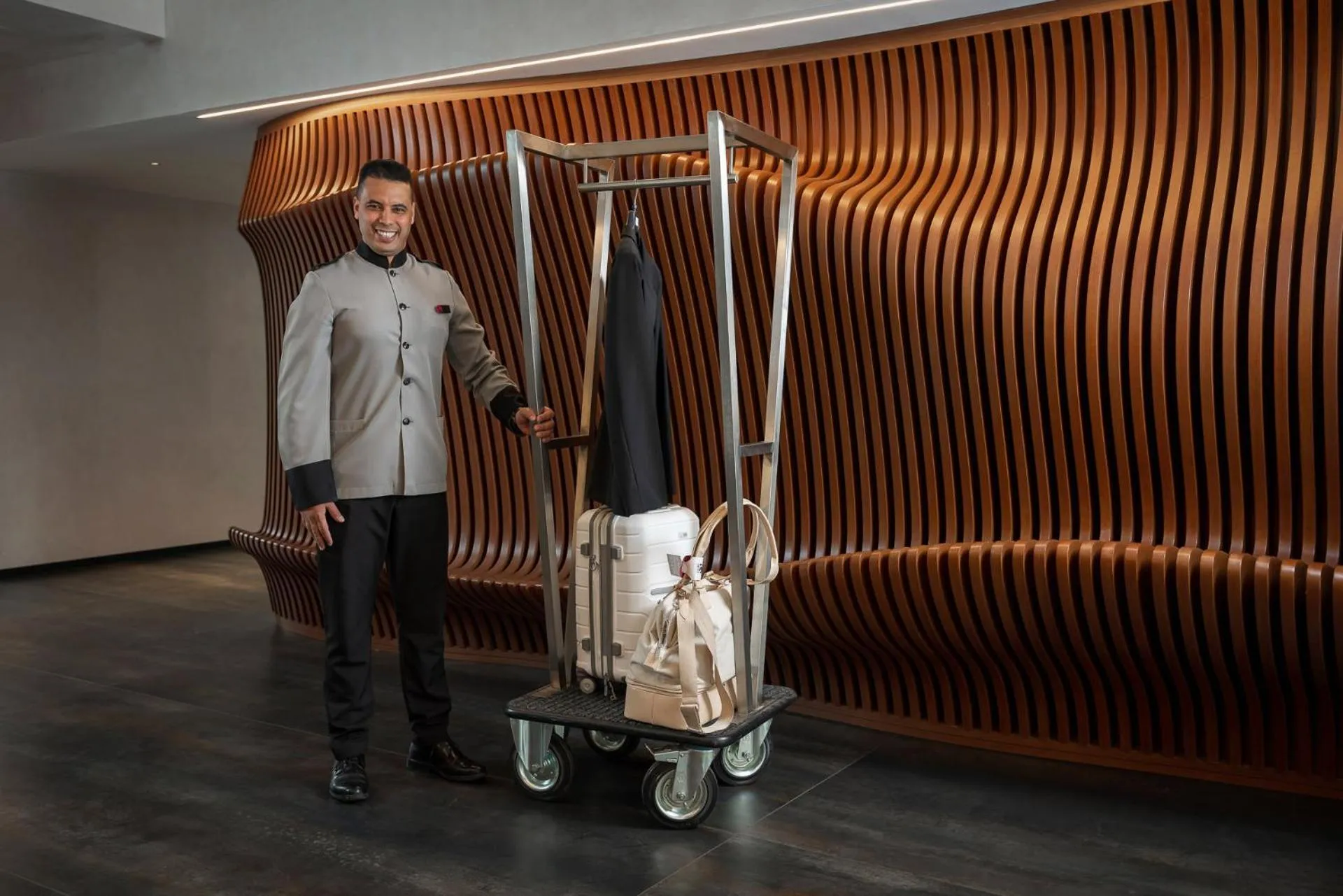 Lobby or reception in iQ Hotel Firenze