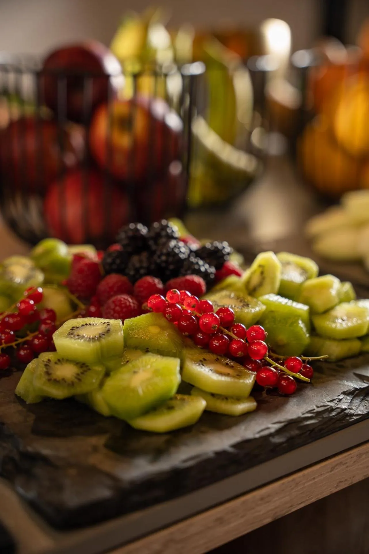 Buffet breakfast in iQ Hotel Firenze