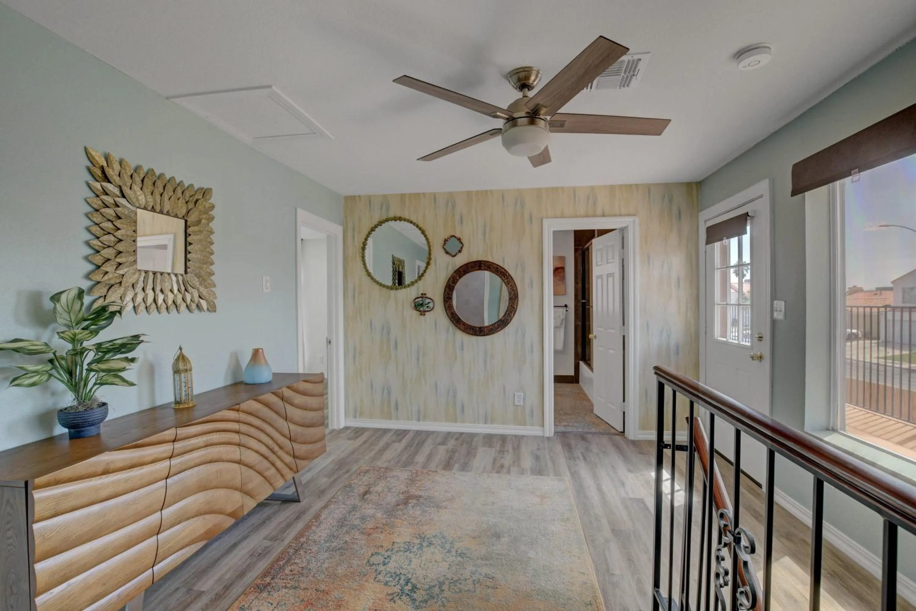 fireplace in Buddha Mansion Luxury Resort - 8BR Modern, HotTub, Huge pool, Sauna, BBQ grill, Game Room