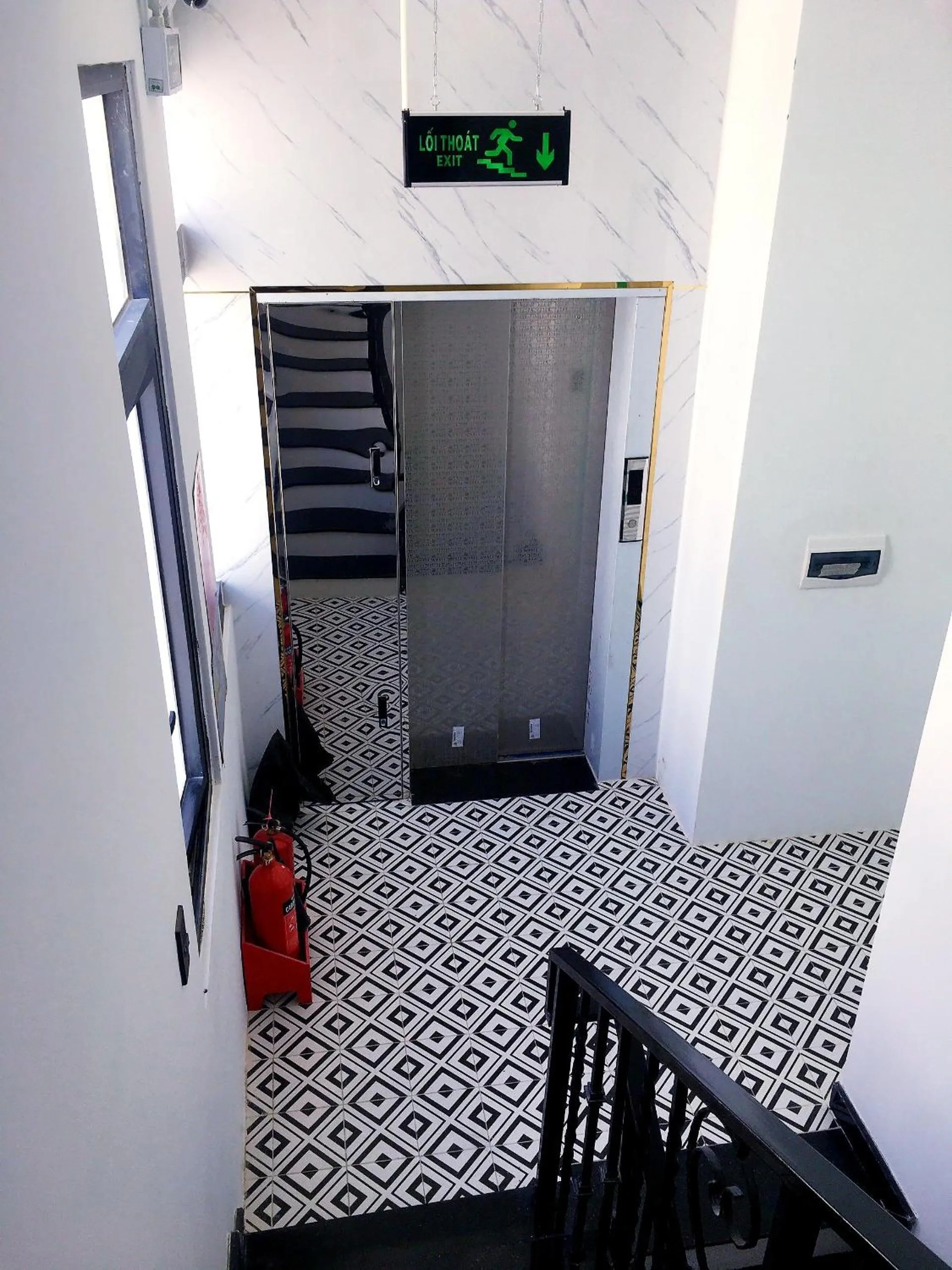 elevator in Riverside Mini Hotel Grand World Phu Quoc