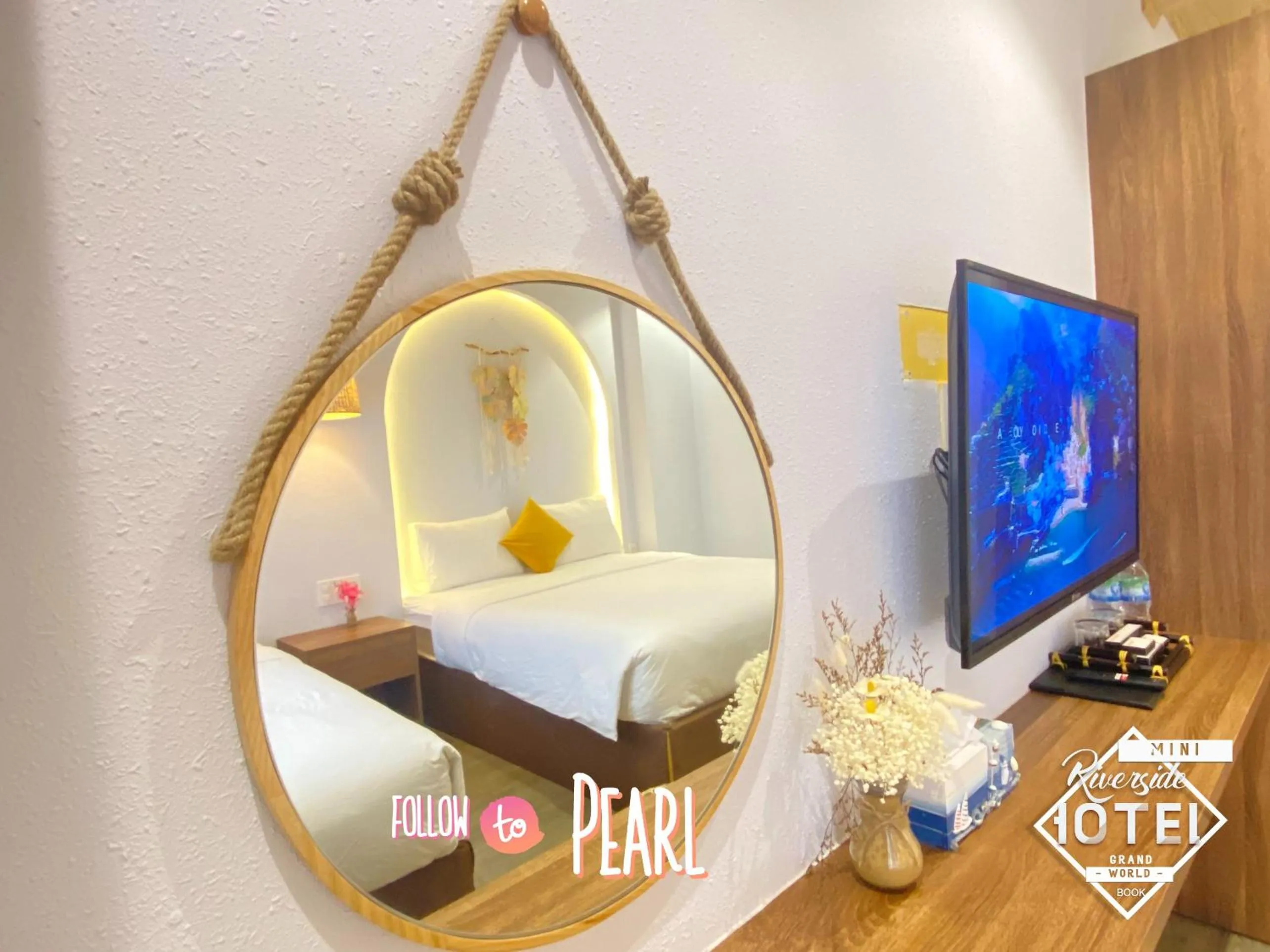 Bedroom in Riverside Mini Hotel Grand World Phu Quoc