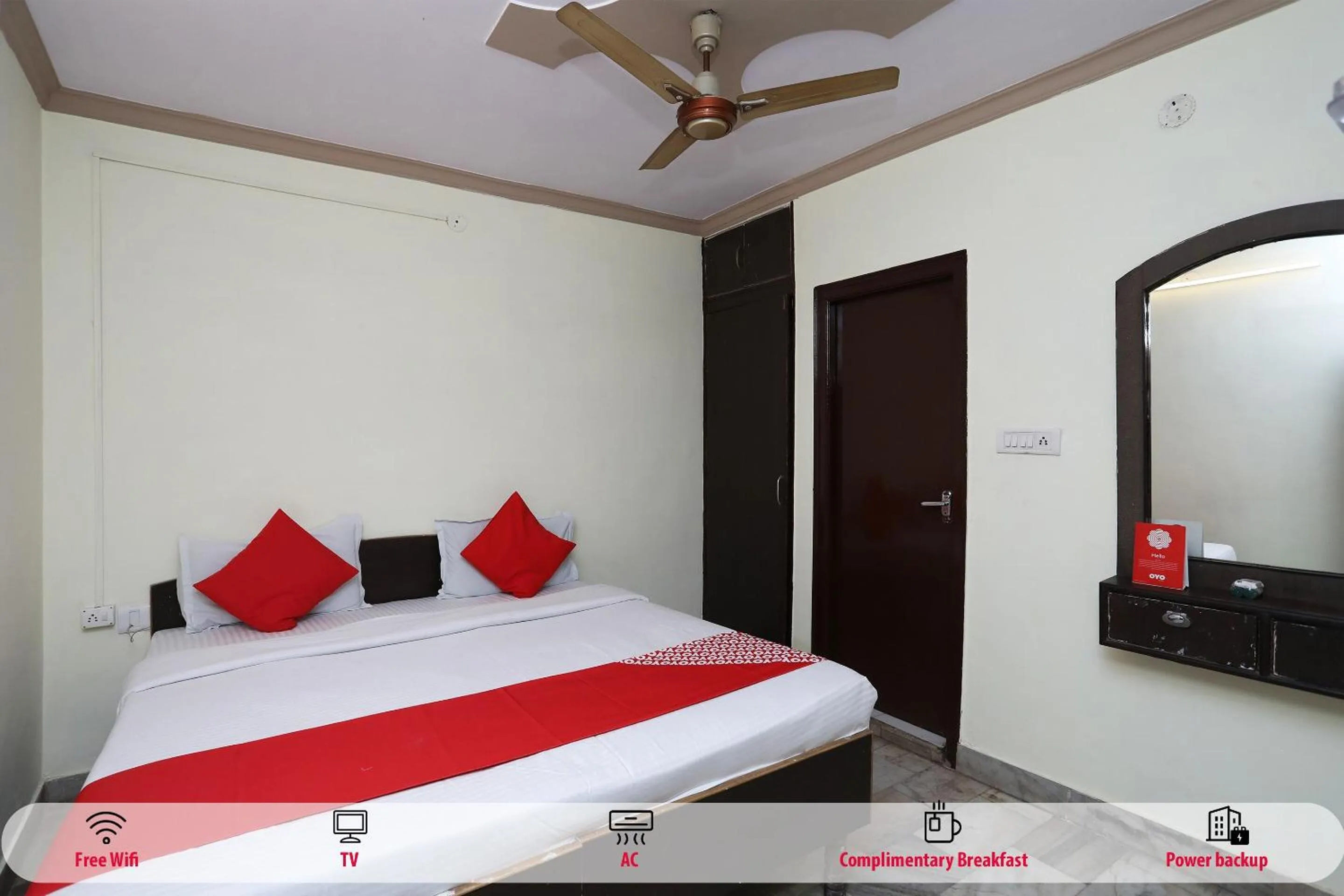 Bedroom, Bed in Hotel O Vanshika