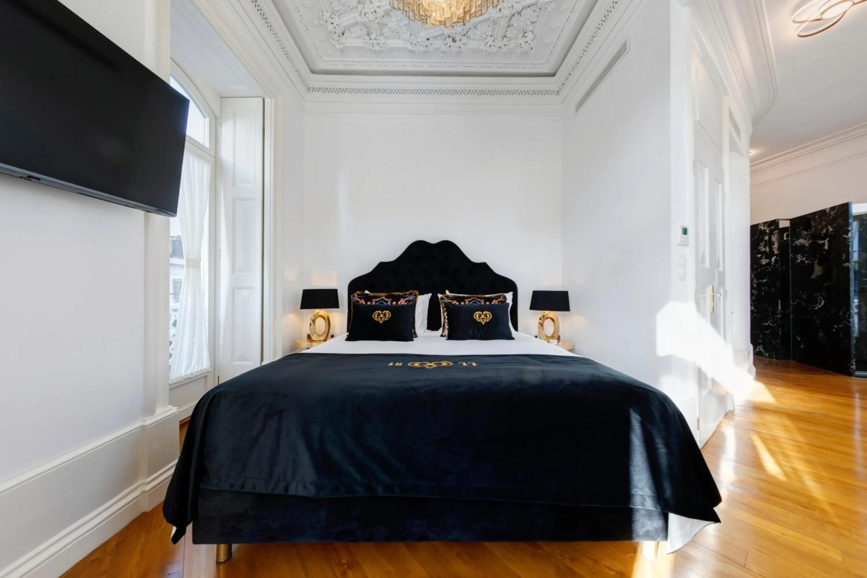 Bed in 1877 Estrela Palace