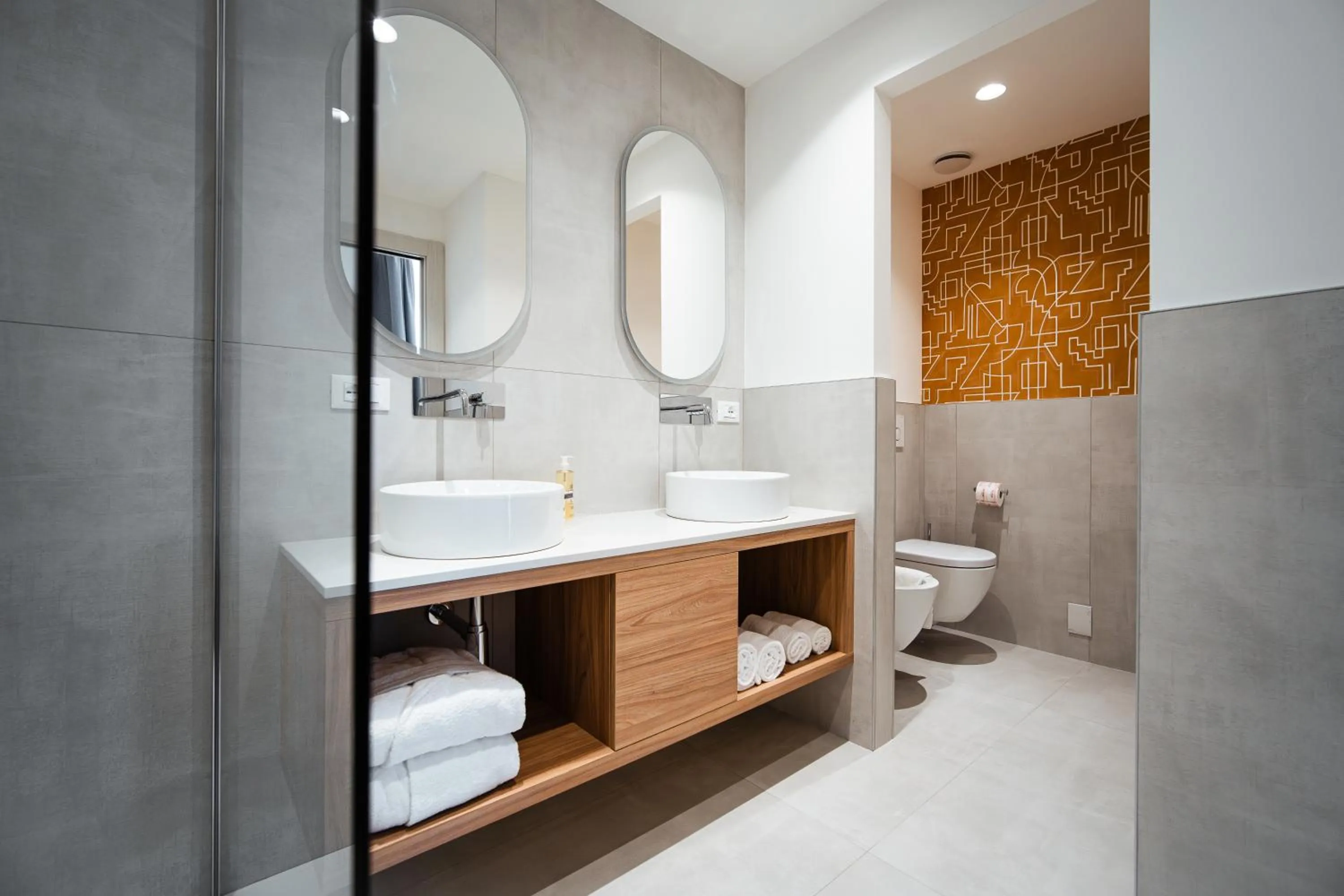 Shower in Hotel Cavalieri Palace & Suites