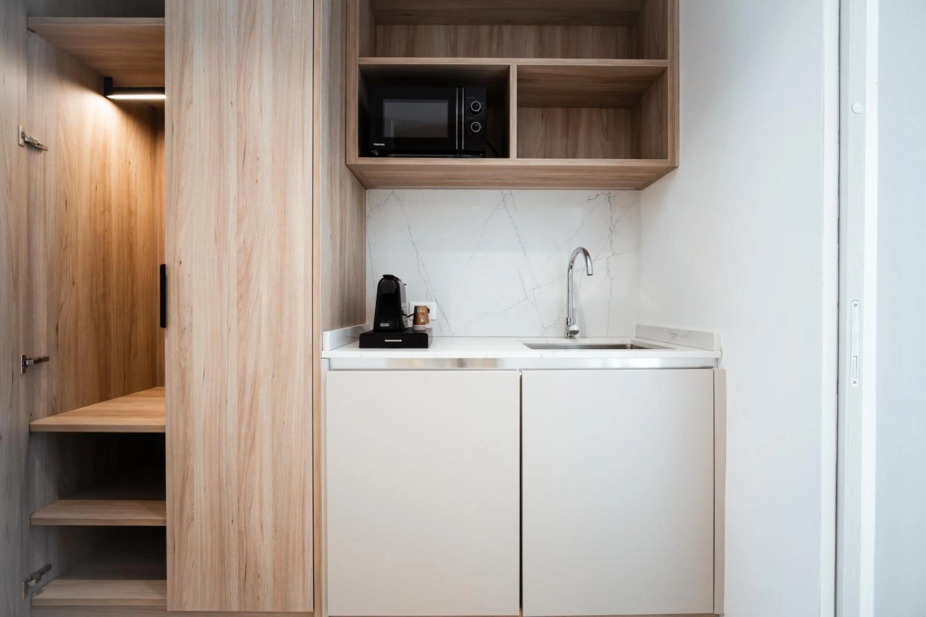 Kitchen or kitchenette in Hotel Cavalieri Palace & Suites